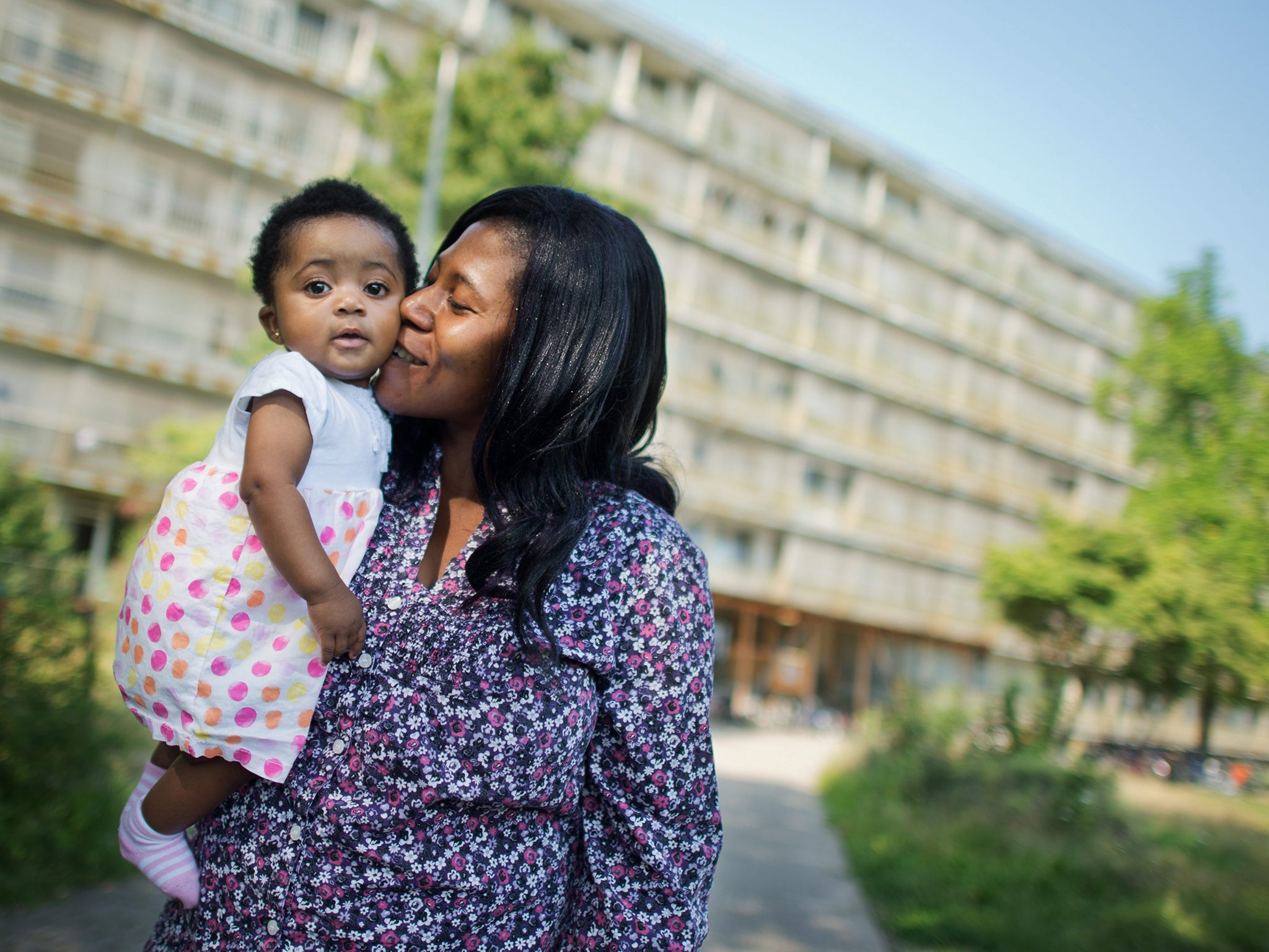 Ophelya Ade came to Germany as a refugee from Ghana