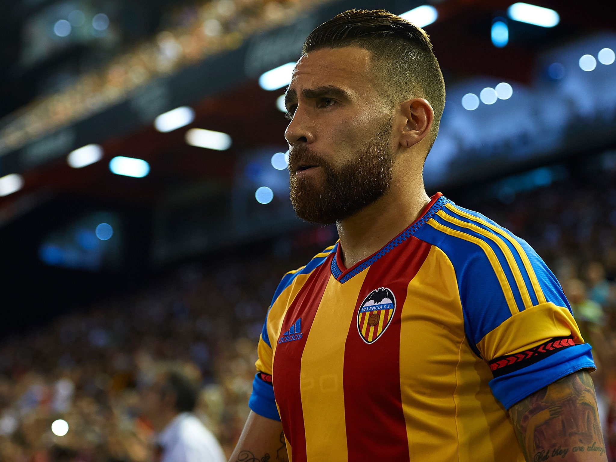 Valencia defender Nicolas Otamendi