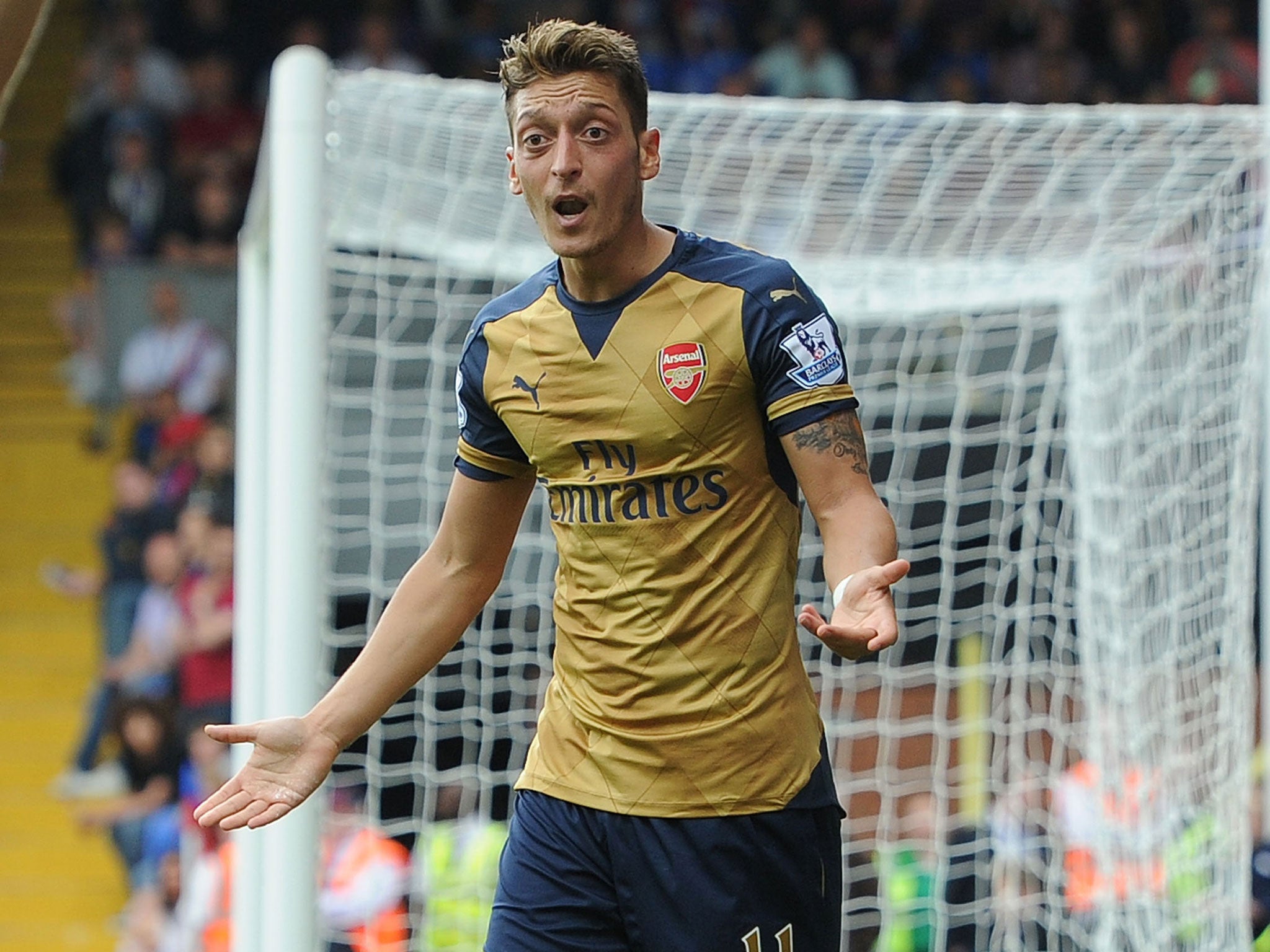 Arsenal playmaker Mesut Ozil