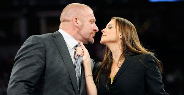 Triple H and Stephanie McMahon kicked off the night