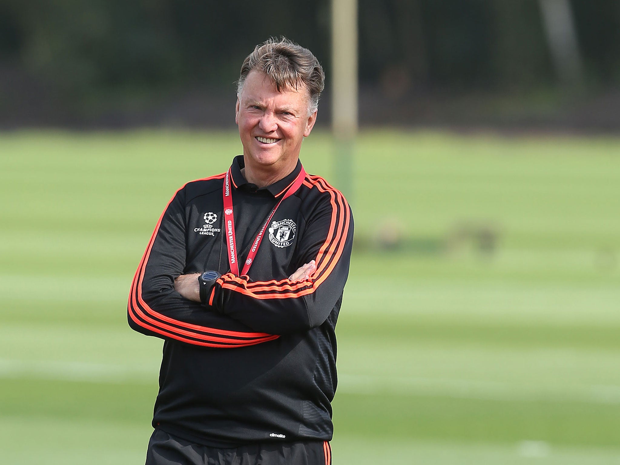 Manchester United manager Louis van Gaal