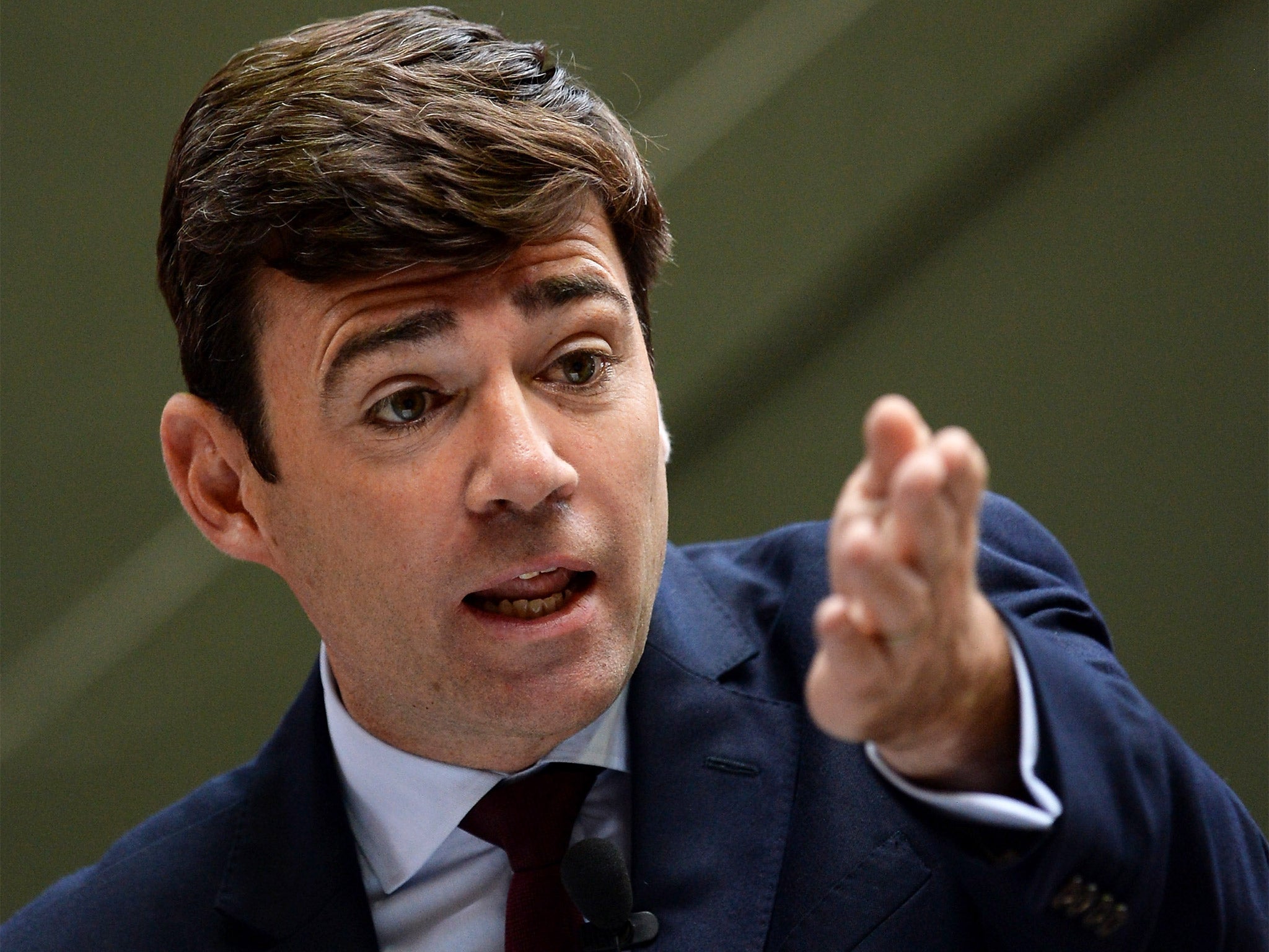 Shadow home Secretary Andy Burnham: 'the Tories think they can get away with whatever they like'