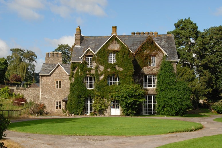 Original exterior of the house