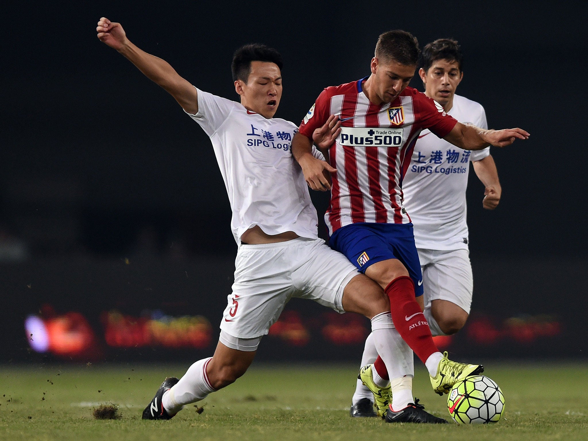 Atletico Madrid striker Luciano Vietto