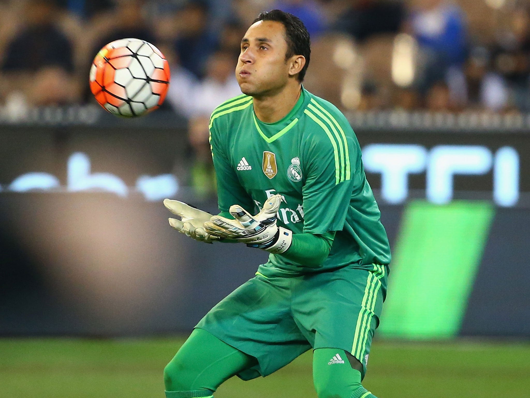 Real Madrid goalkeeper Keylor Navas