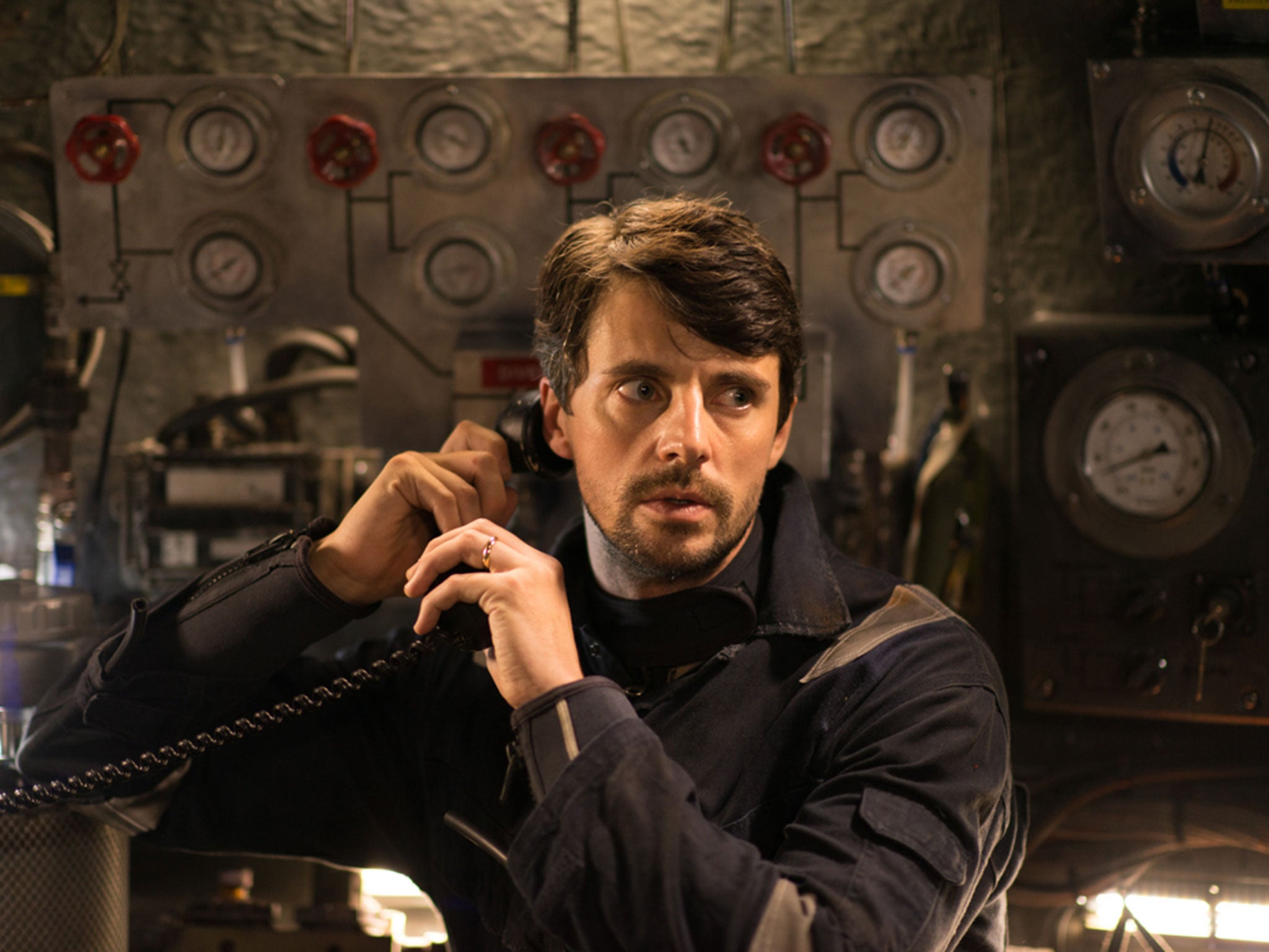 Matthew Goode as a submariner in ‘Pressure’