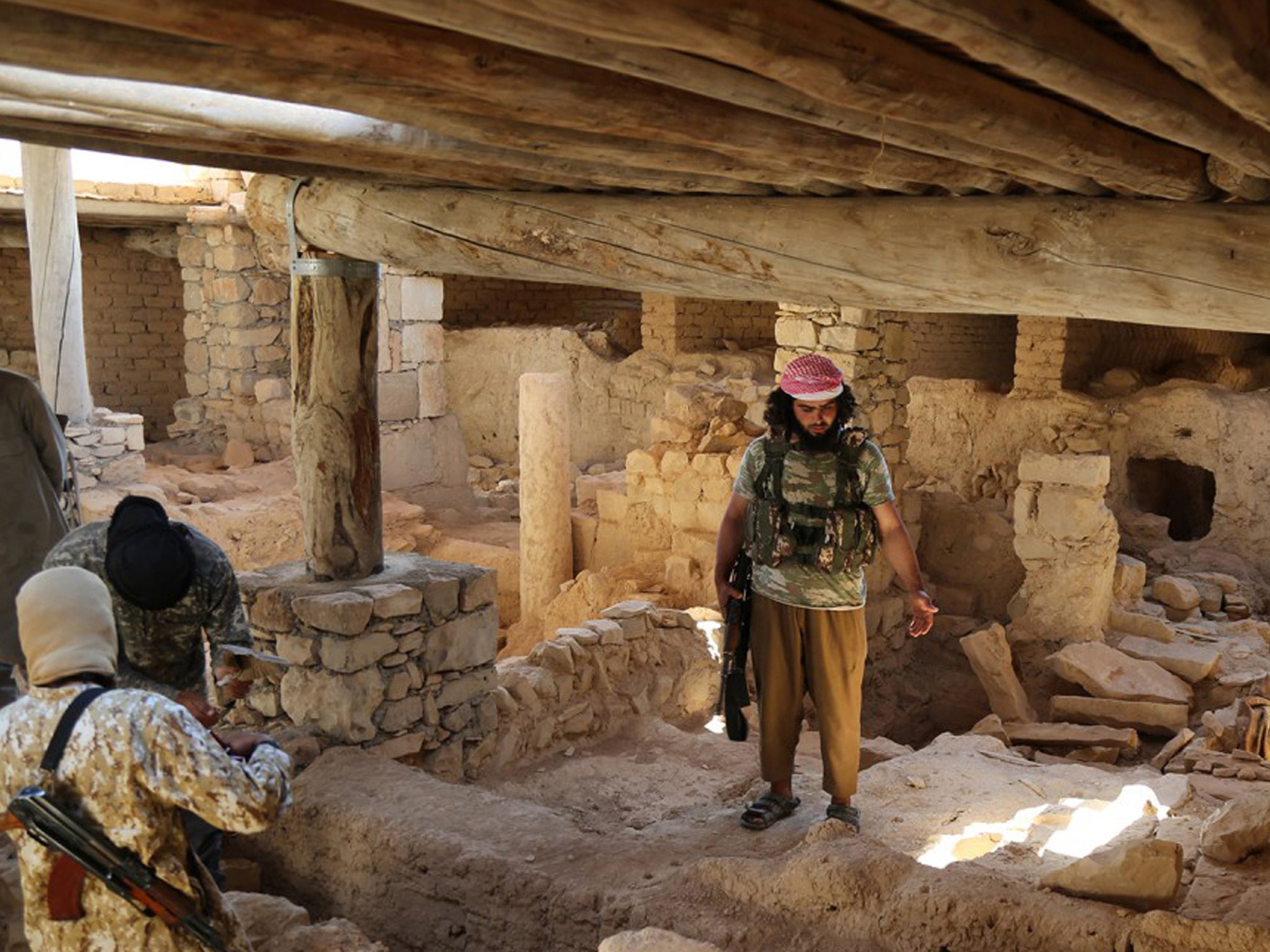 Isis have destroyed mosques, churches and archaeological sites