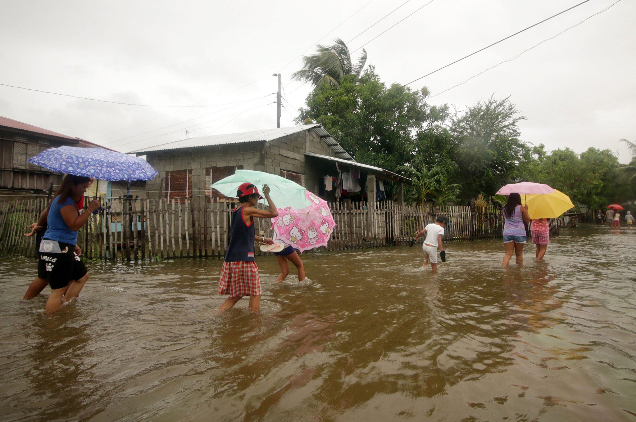 Large portions of the mountain provinces are without power after Typhoon Goni swept through the northern Philippines