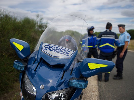 Police in France confirmed that the couple were found dead in the moat beneath the castle