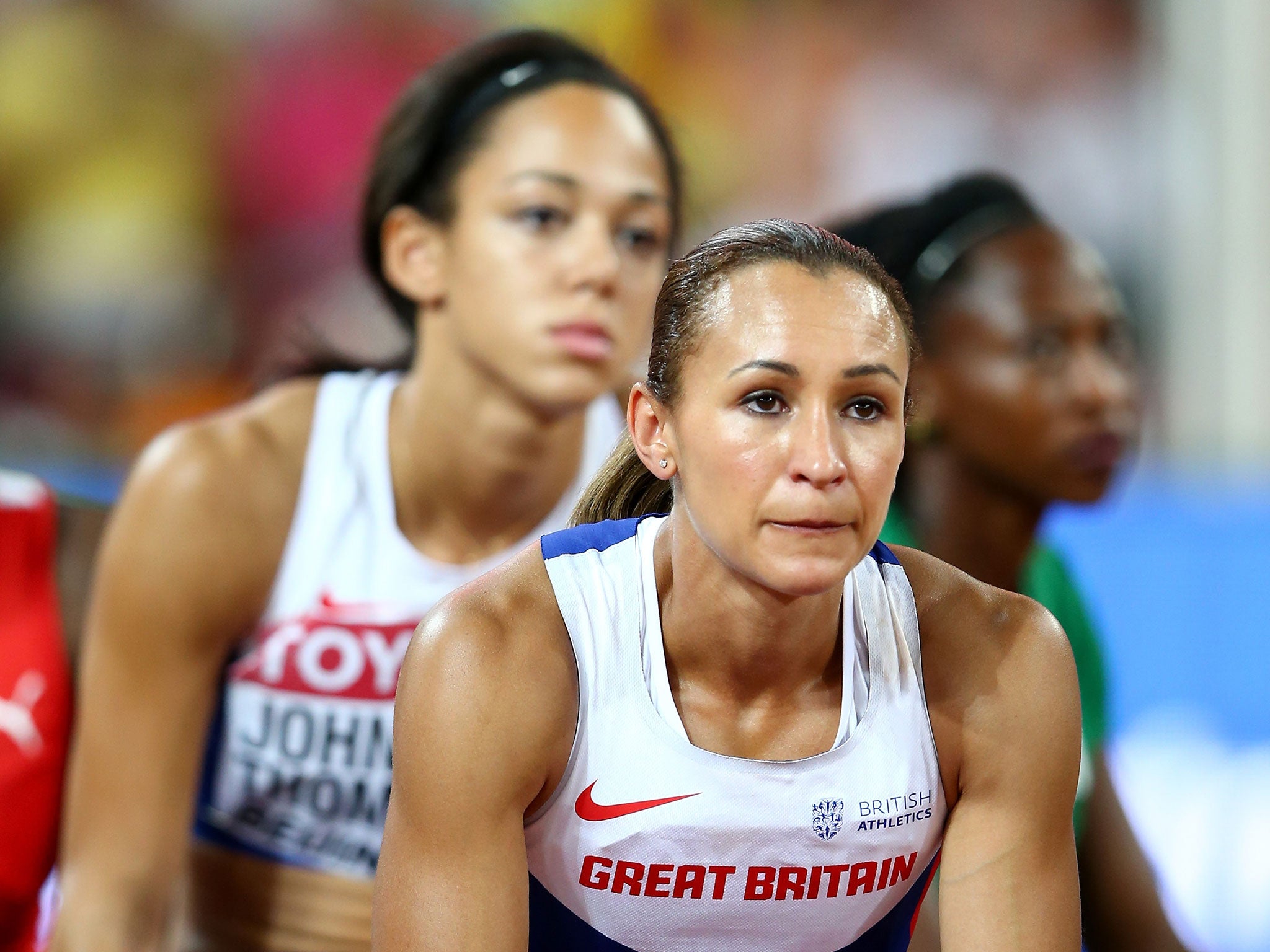 Jessica Ennis-Hill and Katarina Johnson-Thompson