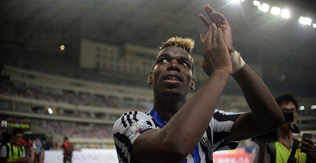 Juventus midfielder Paul Pogba