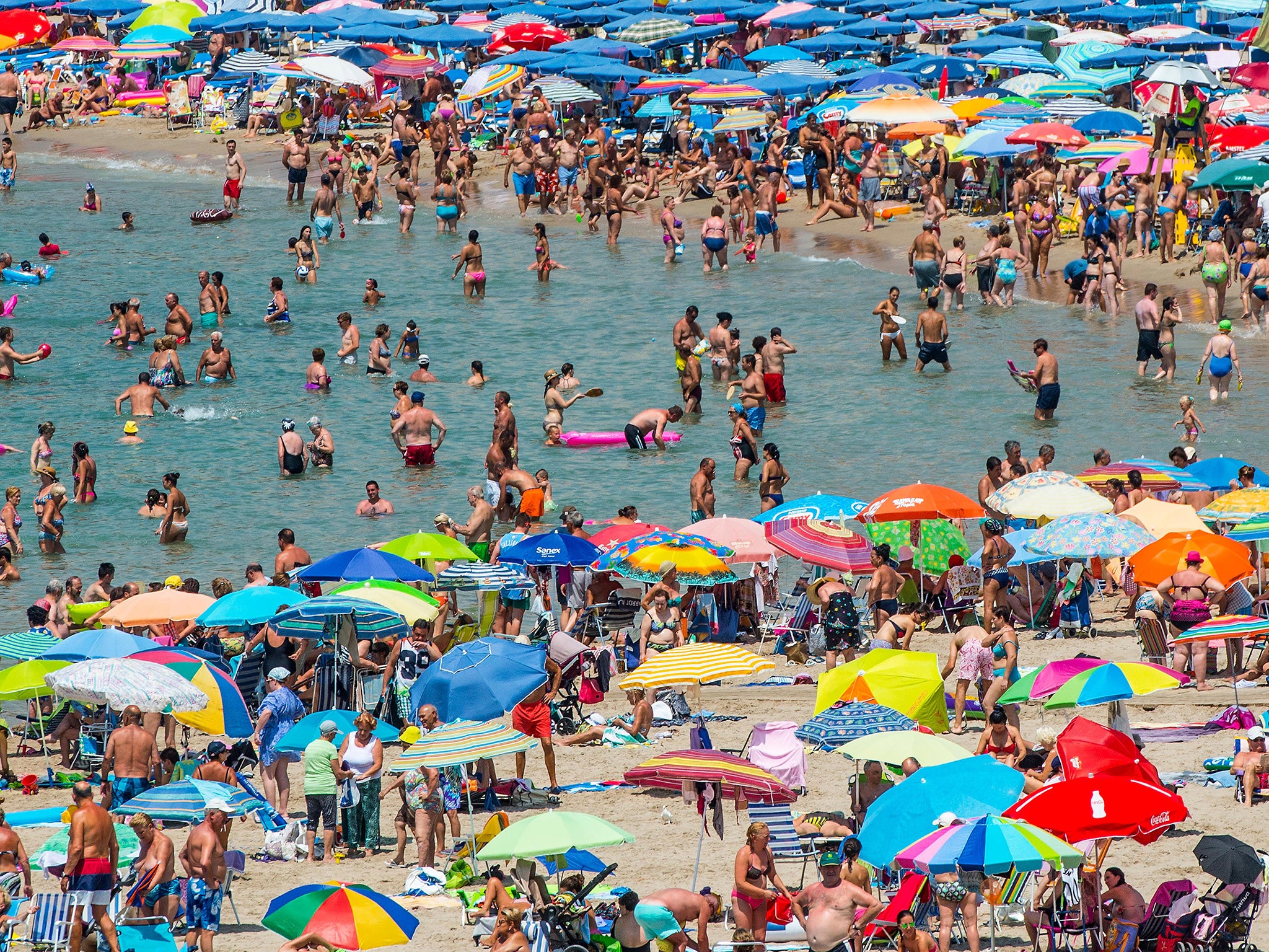 Price cuts have made places such as Benidorm, in Spain, cheaper still