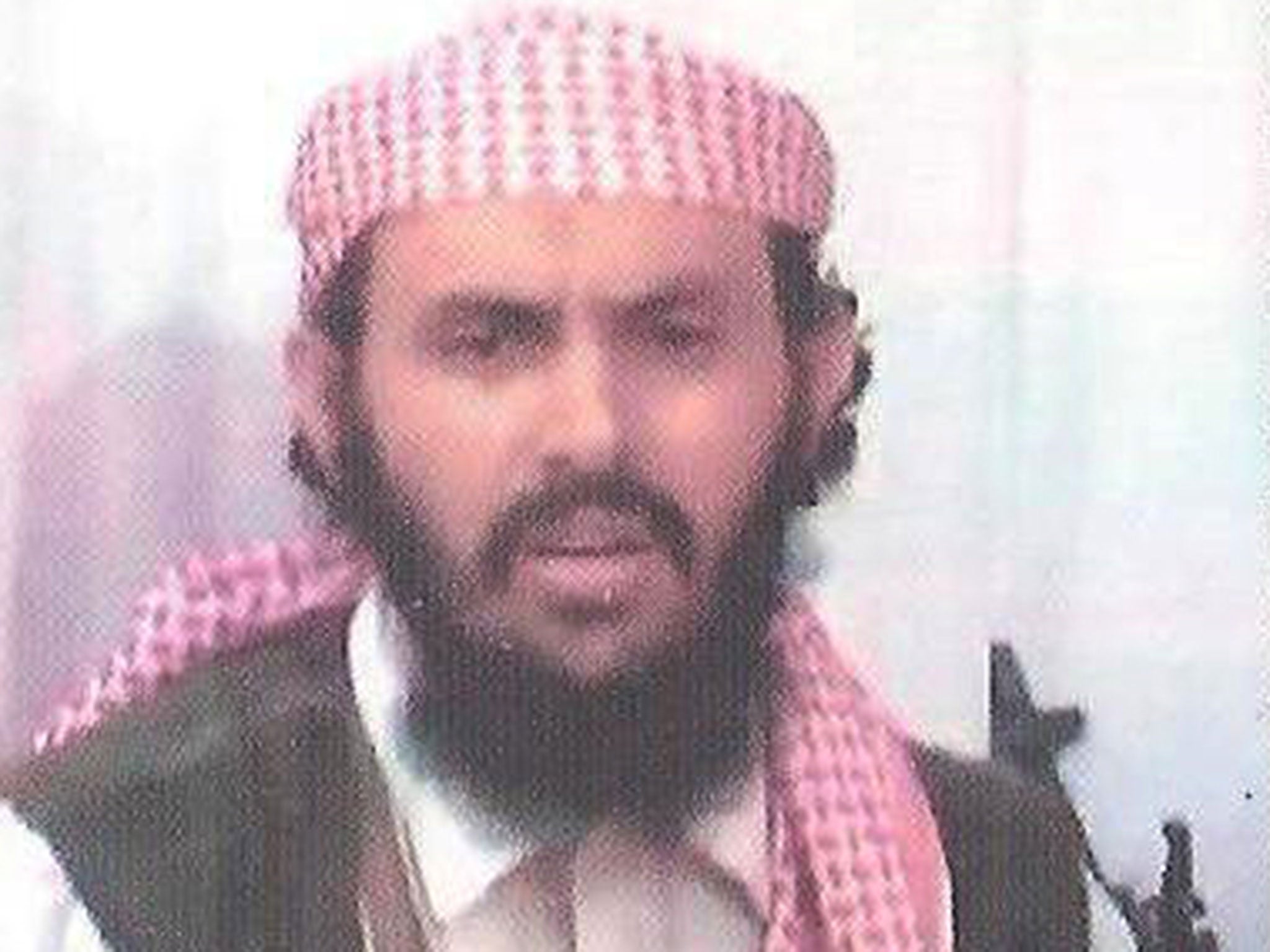 A picture of Qassim al-Raimi, leader of Al Qaeda in the Arabian Peninsula, from a Yemeni wanted poser