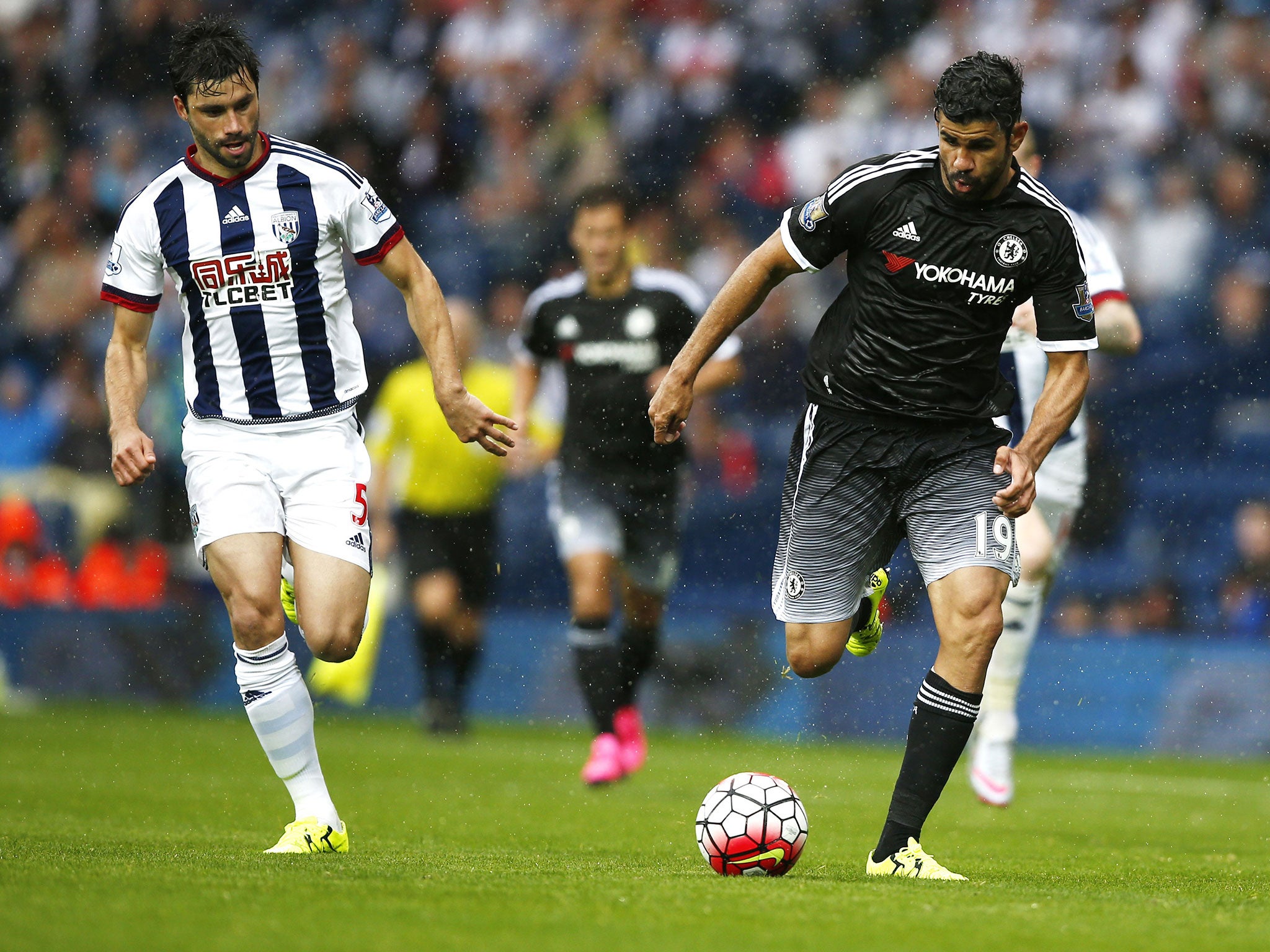 Diego Costa and Claudio Yacob