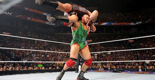 Ryback delivers the Shellshock to Big Show