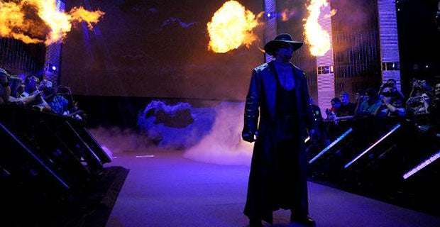 Undertaker announces his arrival at SummerSlam