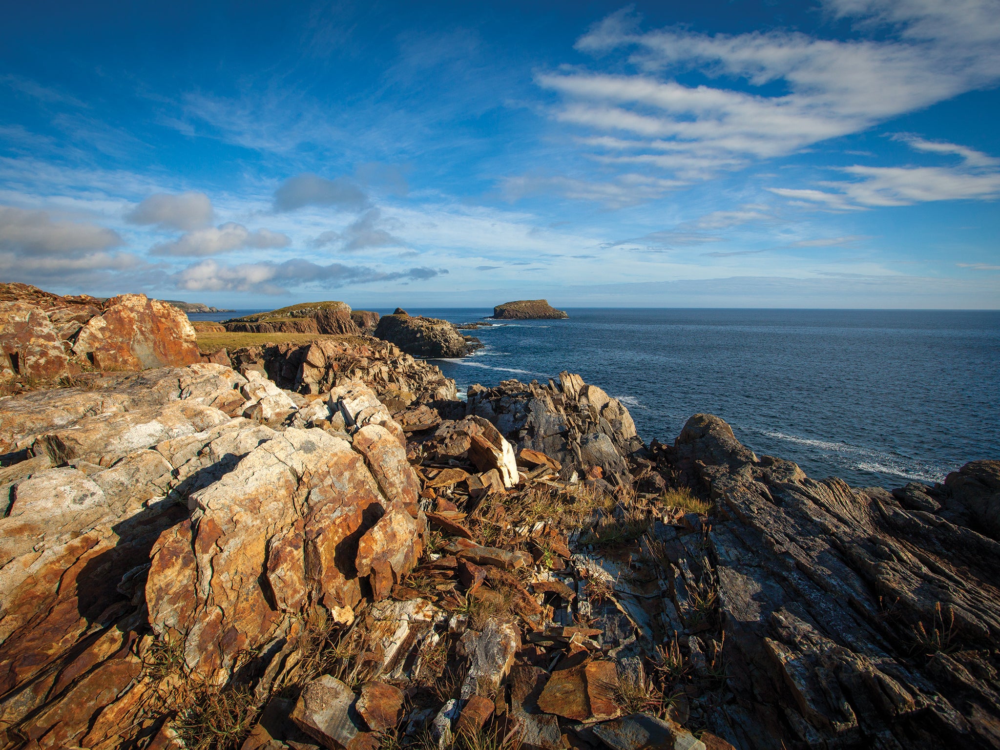 The coastline near the town of Elliston