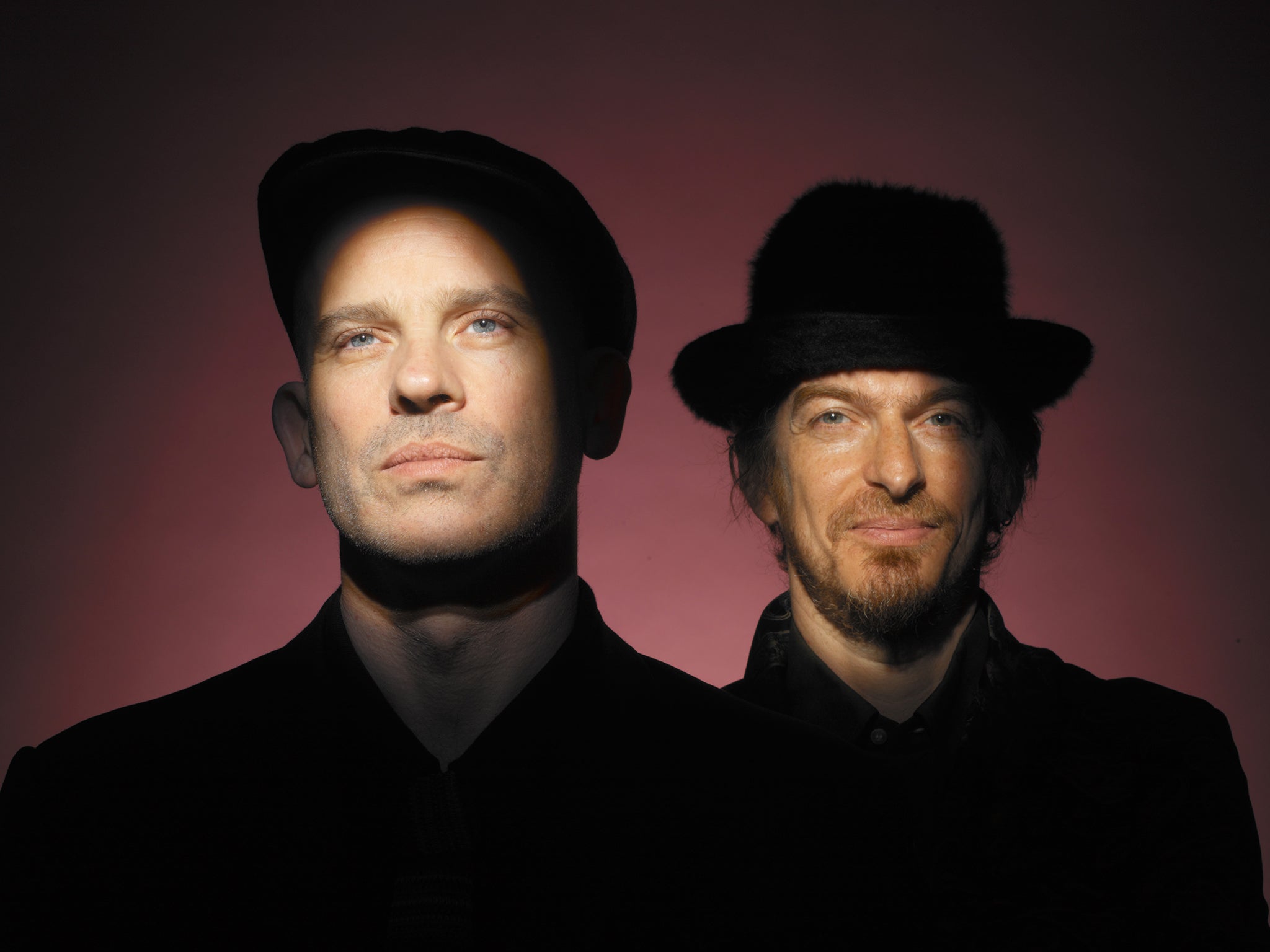 Coldcut (L to R): Jon More and Matt Black, the team behind Ninja Jamm by Ninja Tune