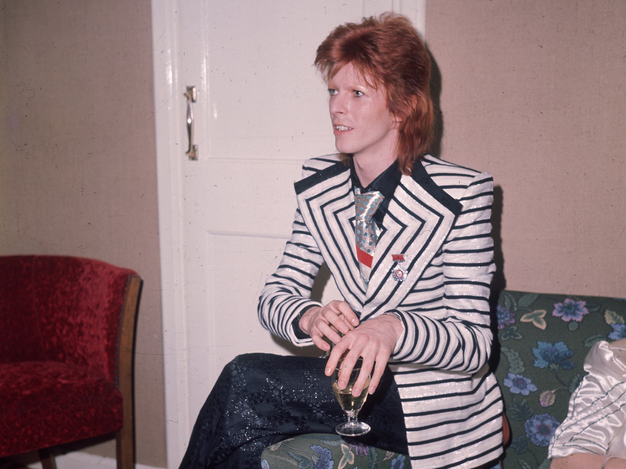 David Bowie in with May 1973