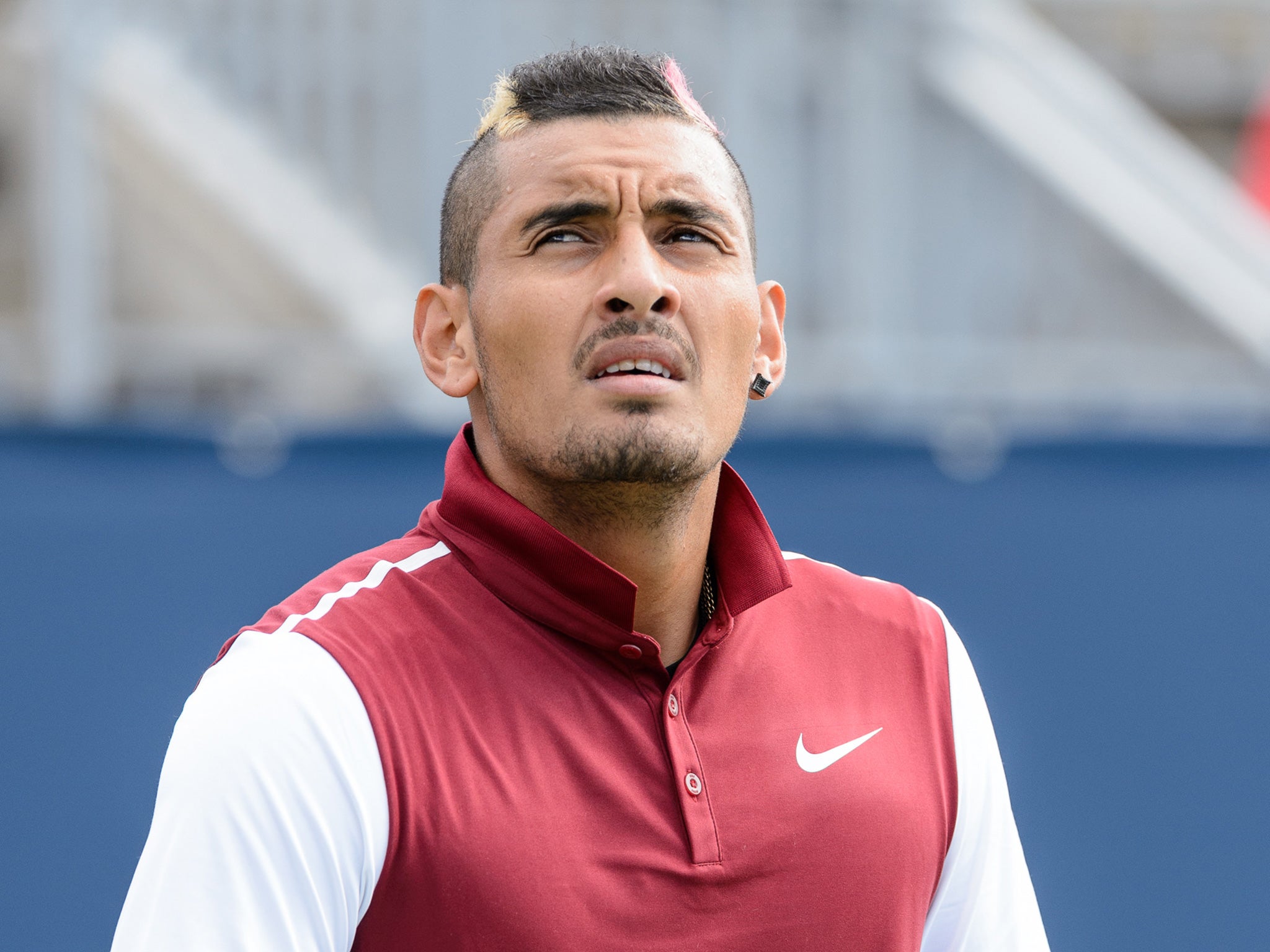 Kyrgios faces another fine and a 28-day ban if he falls foul of ATP rules