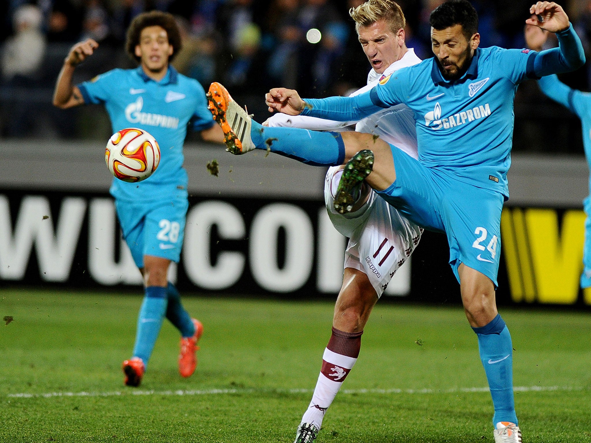 Zenit St-Petersburg defender Ezequiel Garay