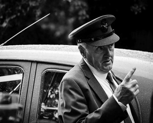 Maurice Abrahams was killed by the falling plane shortly after letting Michael Sturgess out in front of him