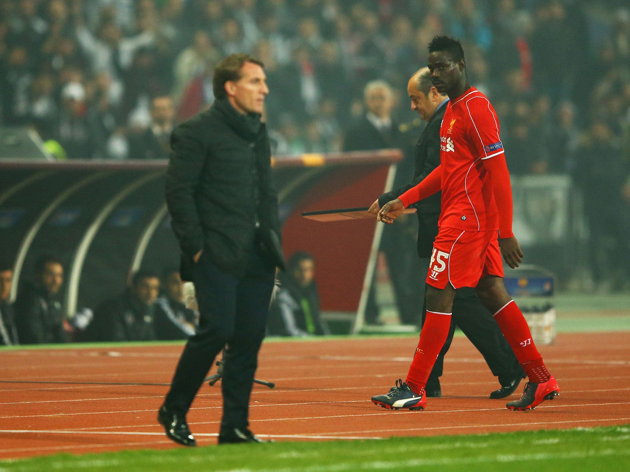 &#13;
Mario Balotelli says his time at Liverpool was an unhappy one (Getty)&#13;