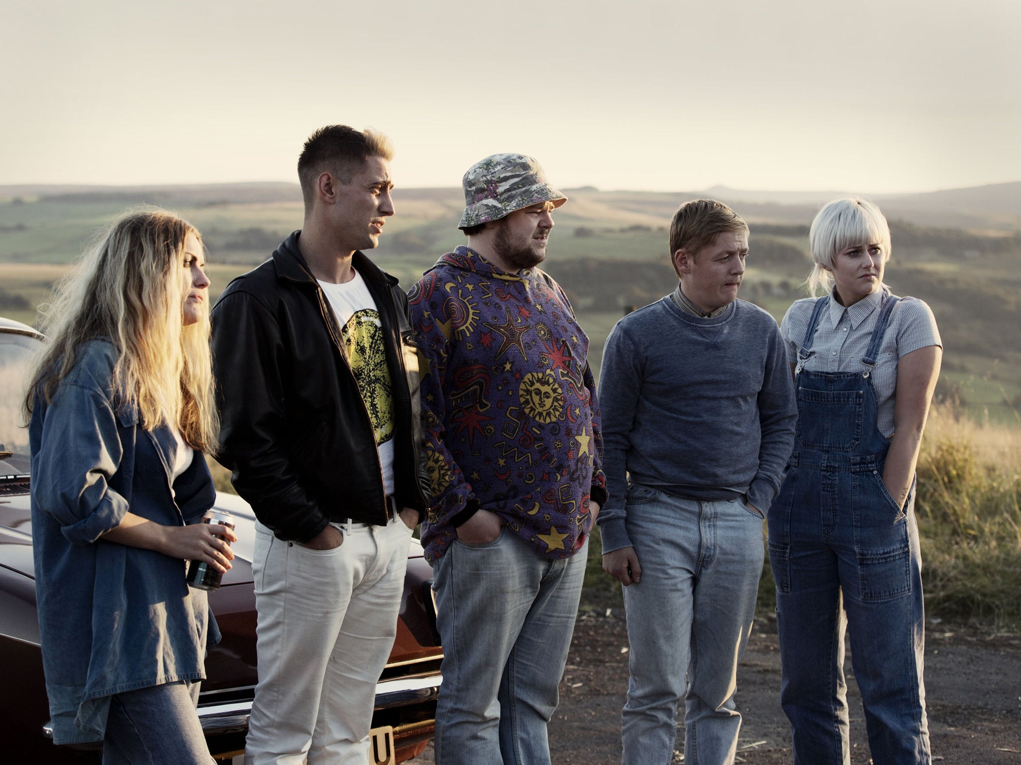 Hanel Cresswell as Kelly, Michael Socha as Harvey, Andrew Ellis as Gadget, Thomas Turgoose as Shaun and Danielle Watson as Trev