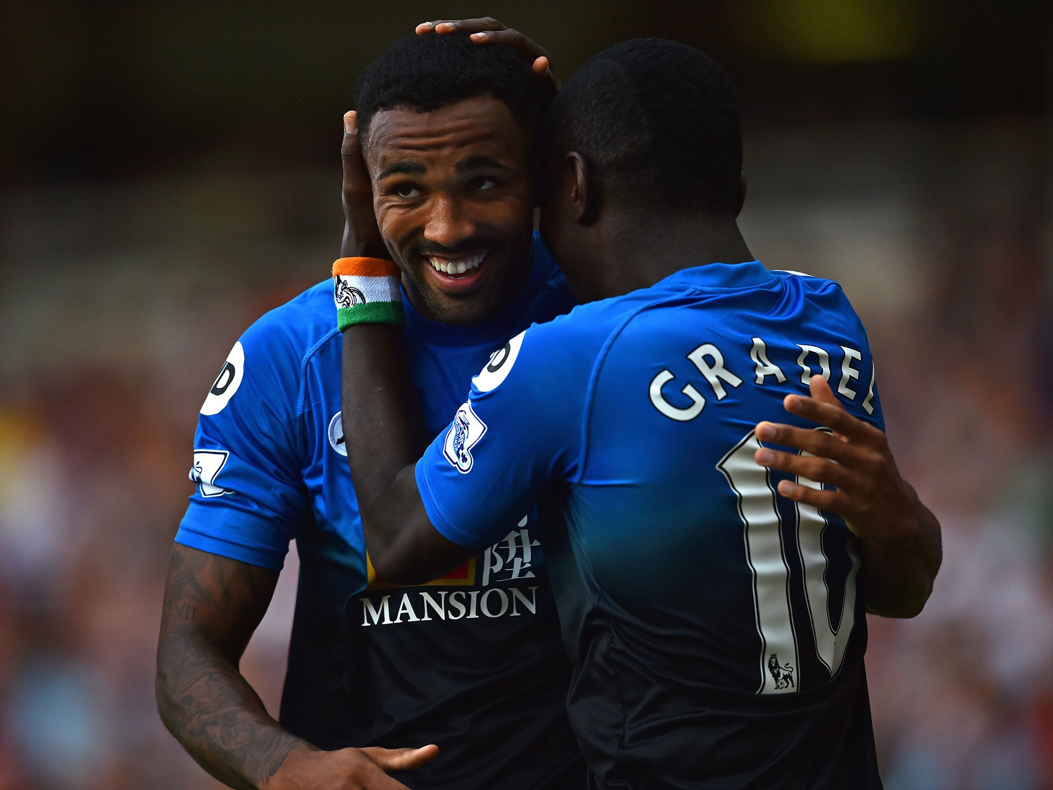 Callum Wilson and Max Gradel