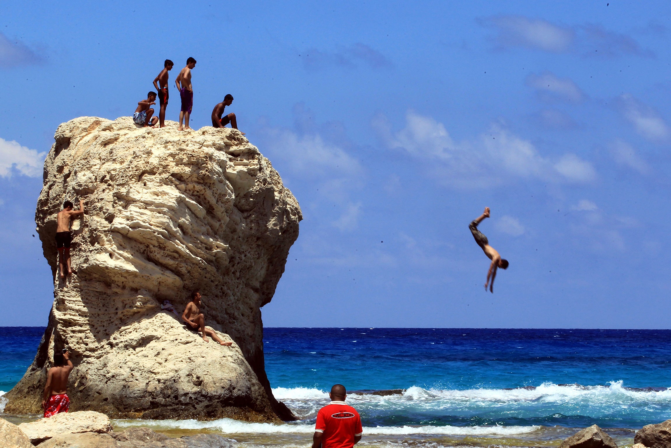 Egyptian boys in Marsa Matruh