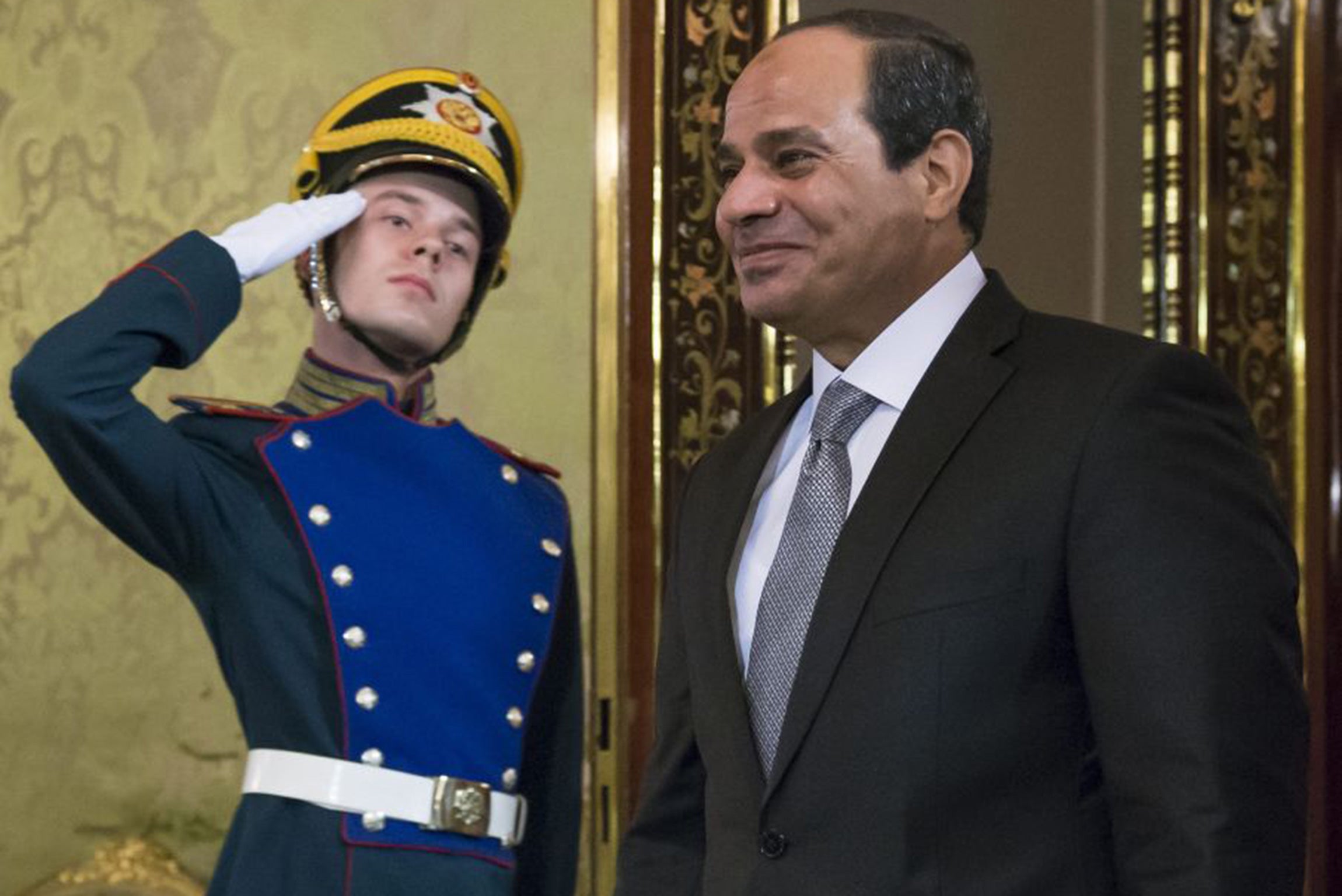 Egyptian President Abdel Fattah al-Sisi