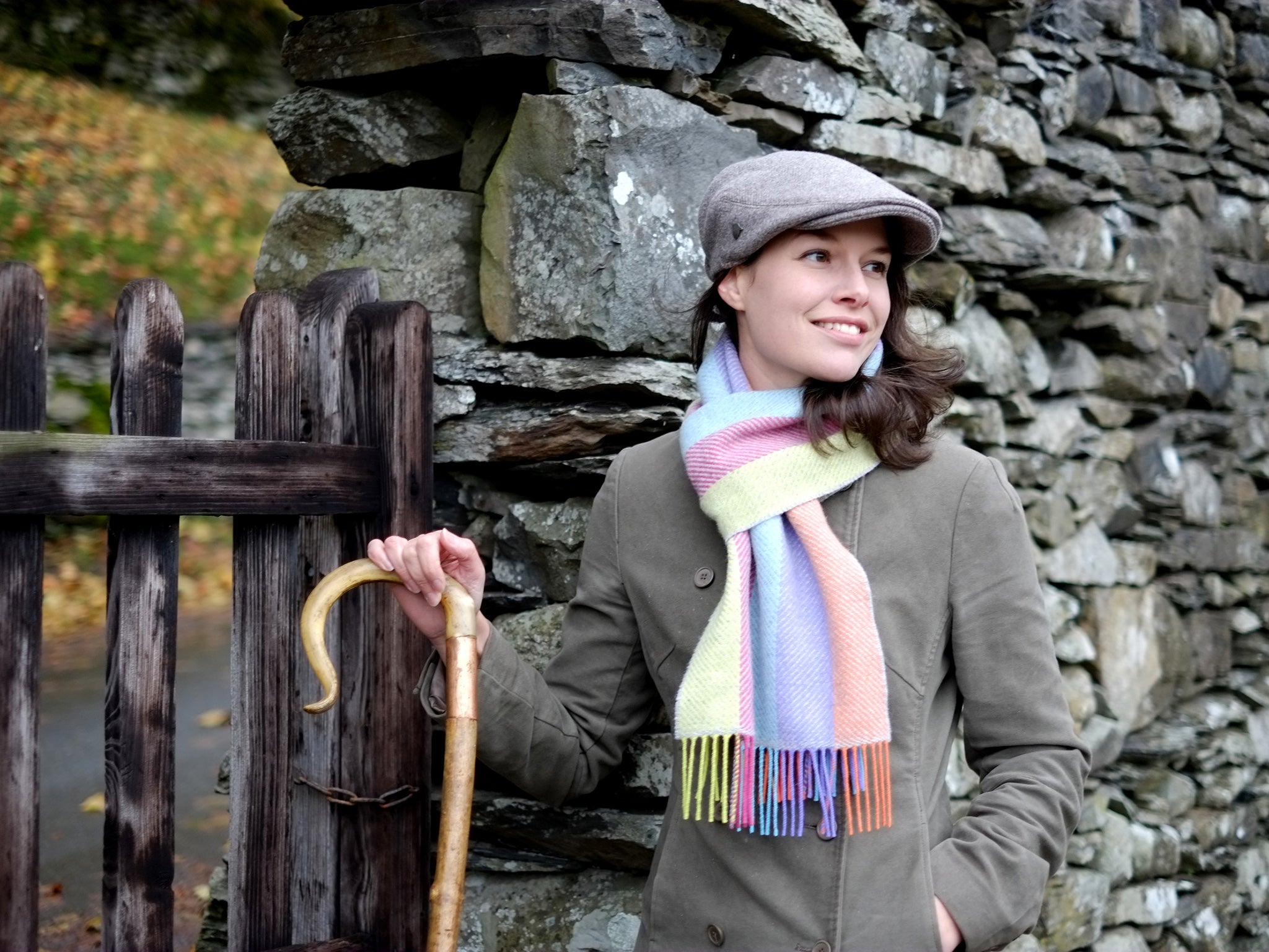 Herdwick flat cap and scarf by Hedy Country