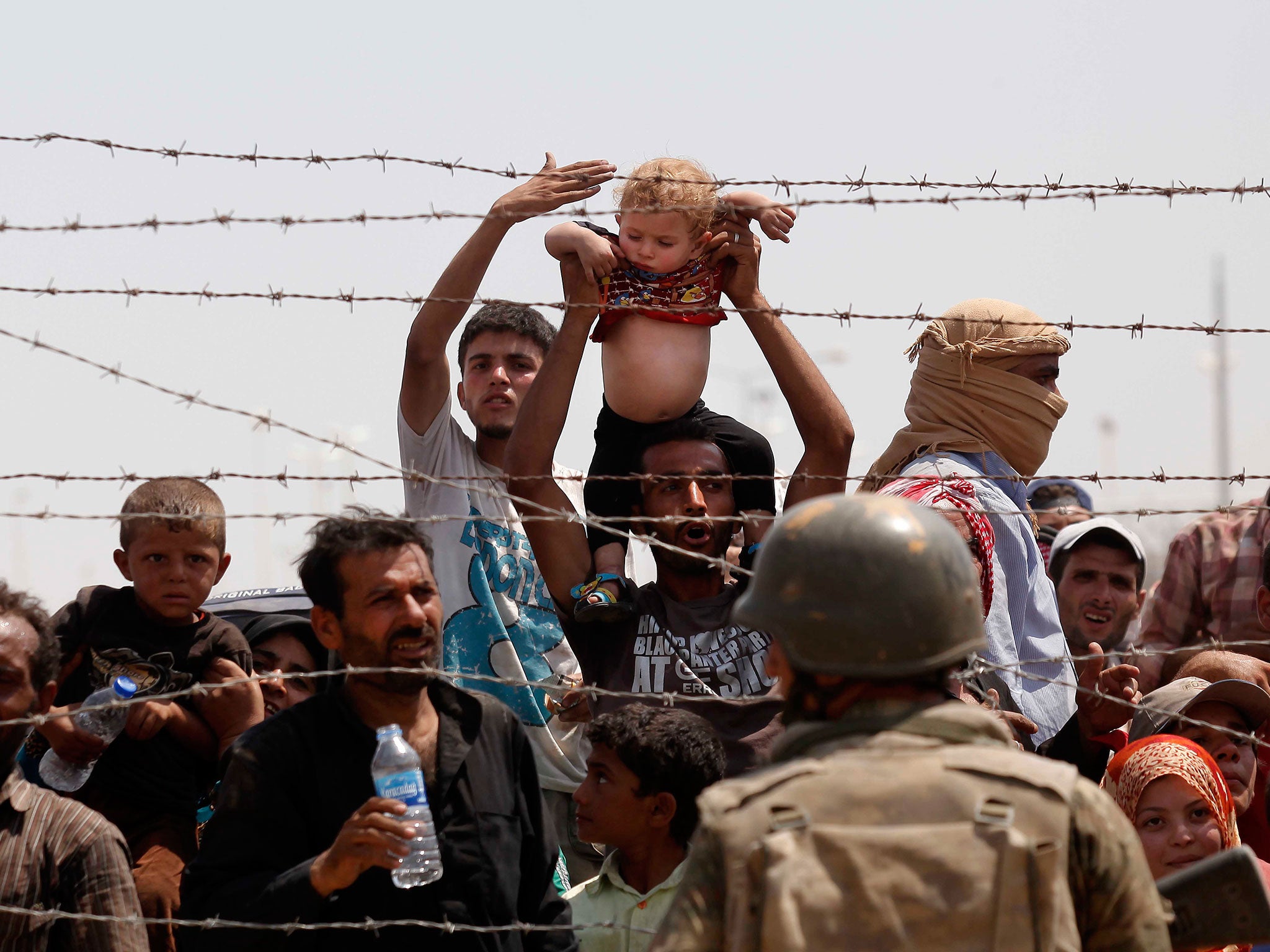 Hundreds of thousands of Syrian refugees have been crossing into Turkey and attempting to make their way to Europe