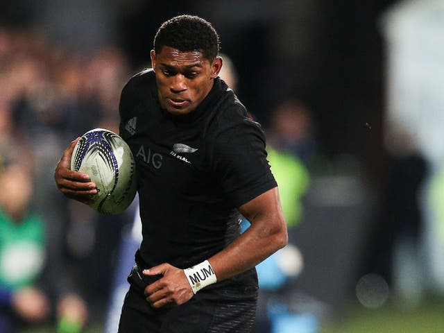 Waisake Naholo will start for the All Blacks in the absence of Ben Smith