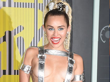 Miley Cyrus at the VMAs