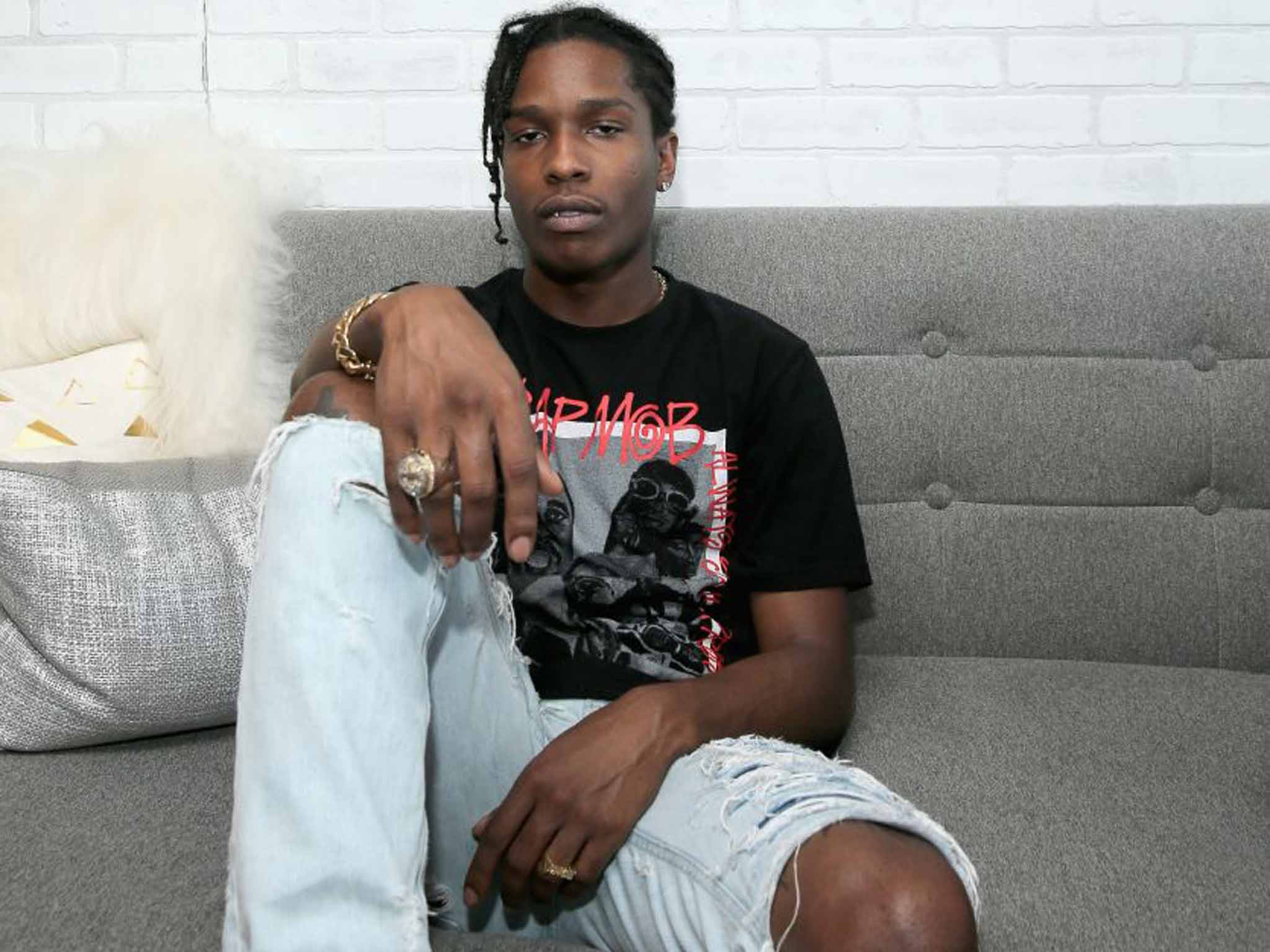 Riding high: A$AP Rocky