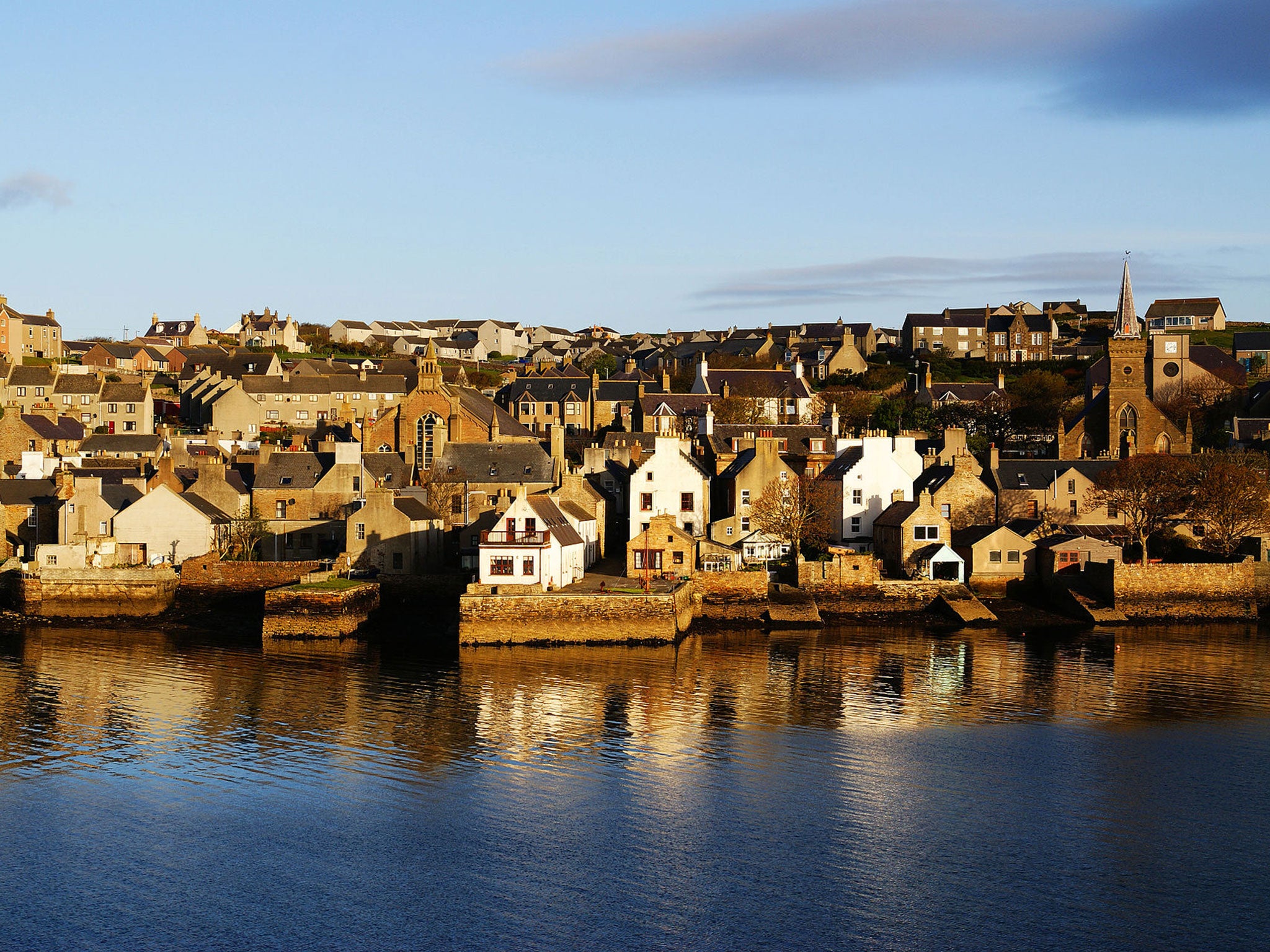 Orkney’s remoteness leads to a strong community spirit