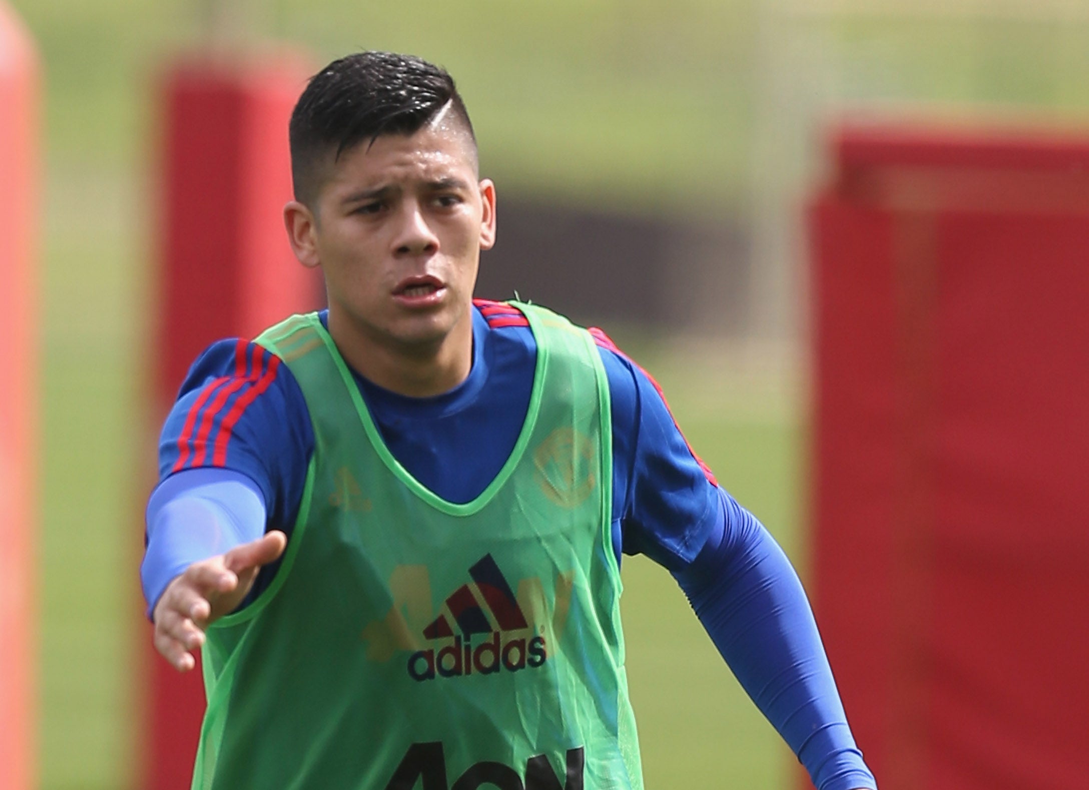 Manchester United defender Marcos Rojo