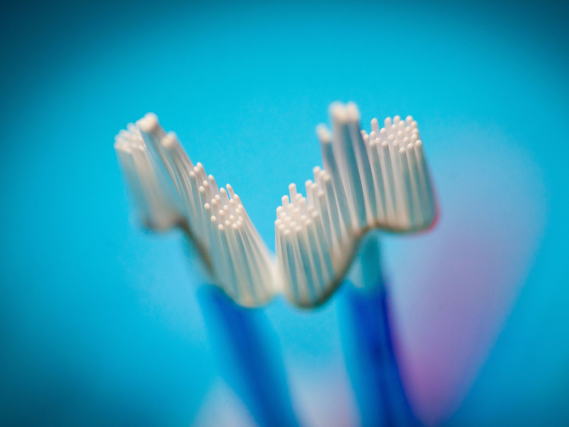 A cervical brush used for to perform vaginal smear test analysis