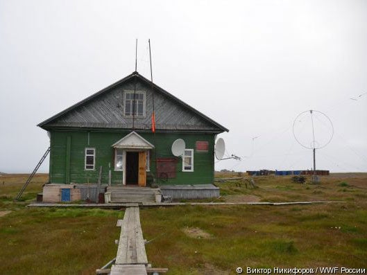 The Fyodorov weather station on Vaygach Island