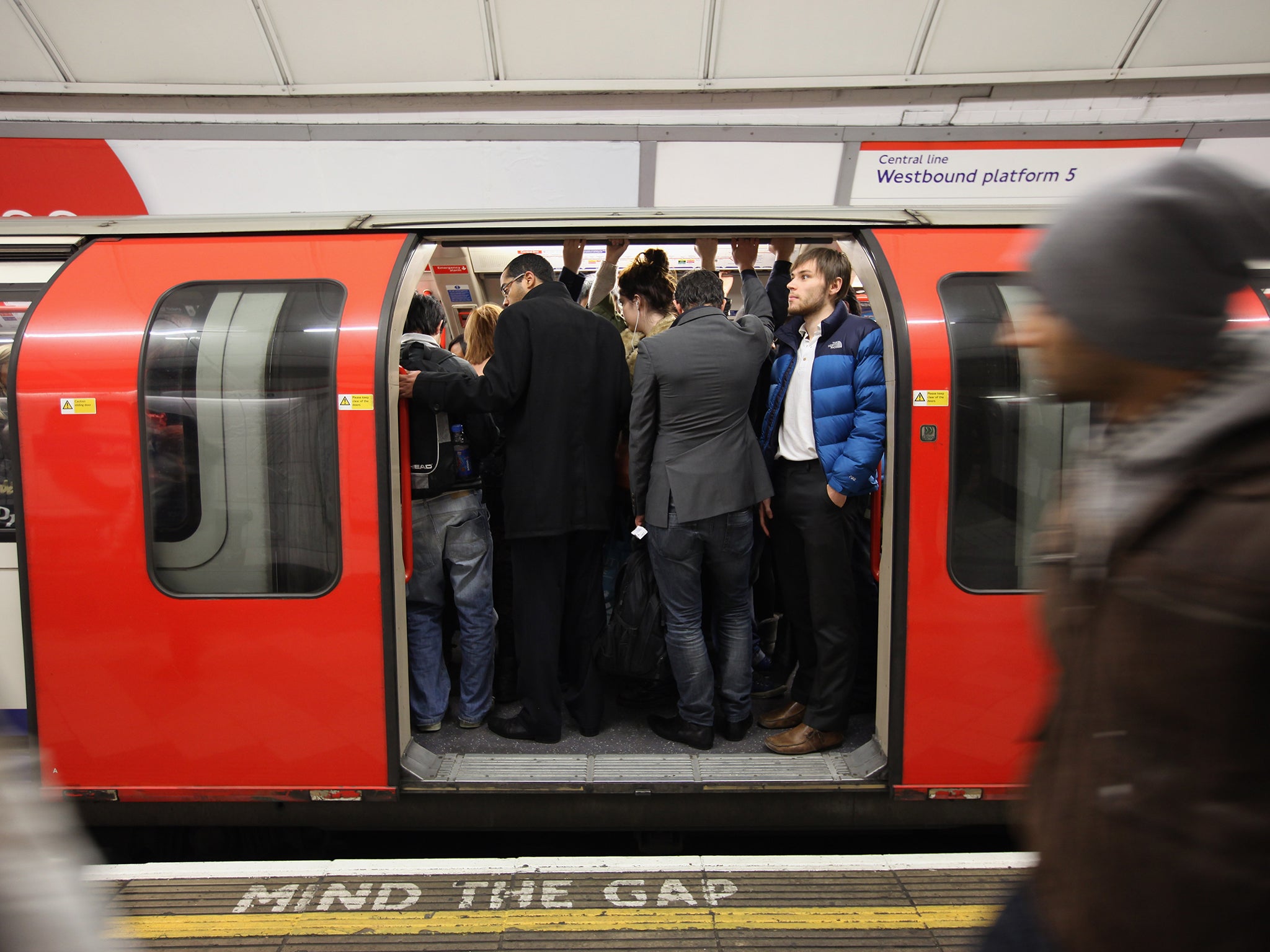 Train driver union, Aslef, believe overcrowding has contributed to the increase