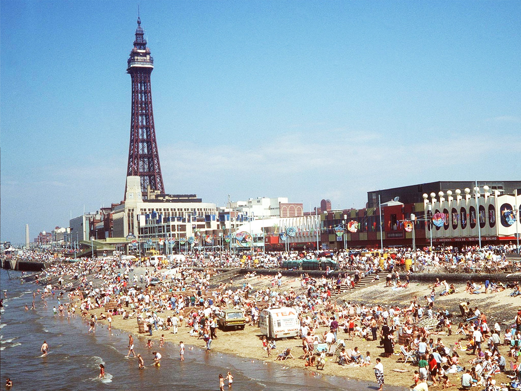 Pleasure Beach: Britain’s first theme park opened in Blackpool in 1896 (Rex)