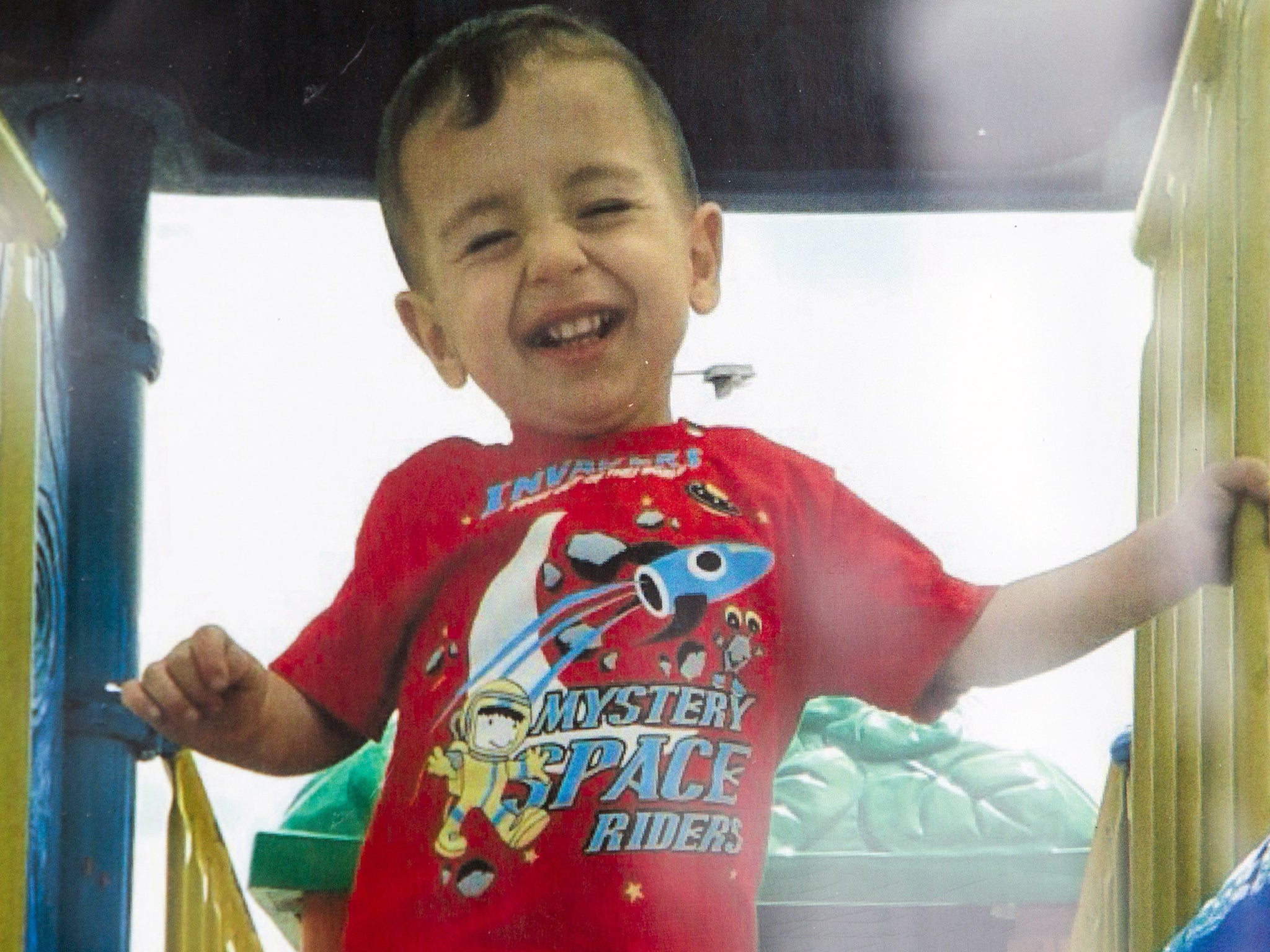 Aylan's body washed up on a beach in Turkey. He died along with his brother and parents.