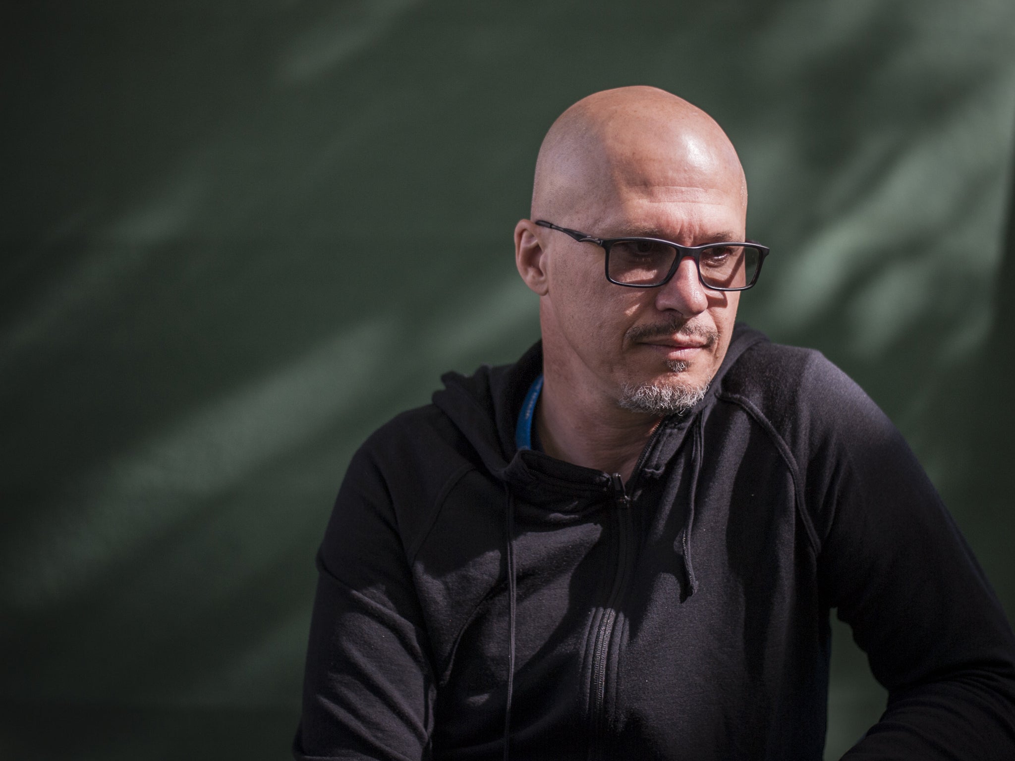 Author Aleksandar Hemon at the Edinburgh Book Festival