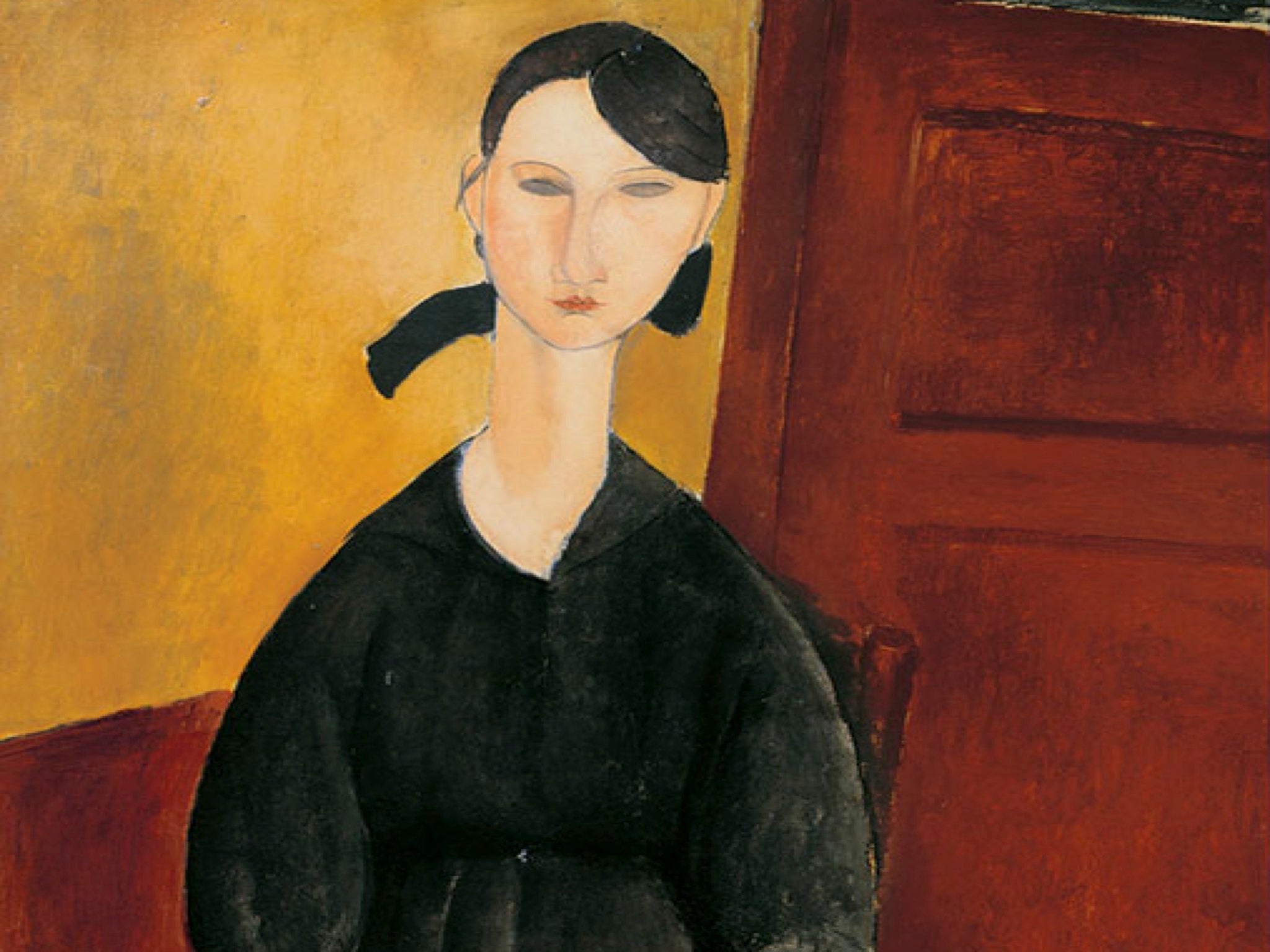 Portrait of Paulette Jourdain by Amedeo Modigliani