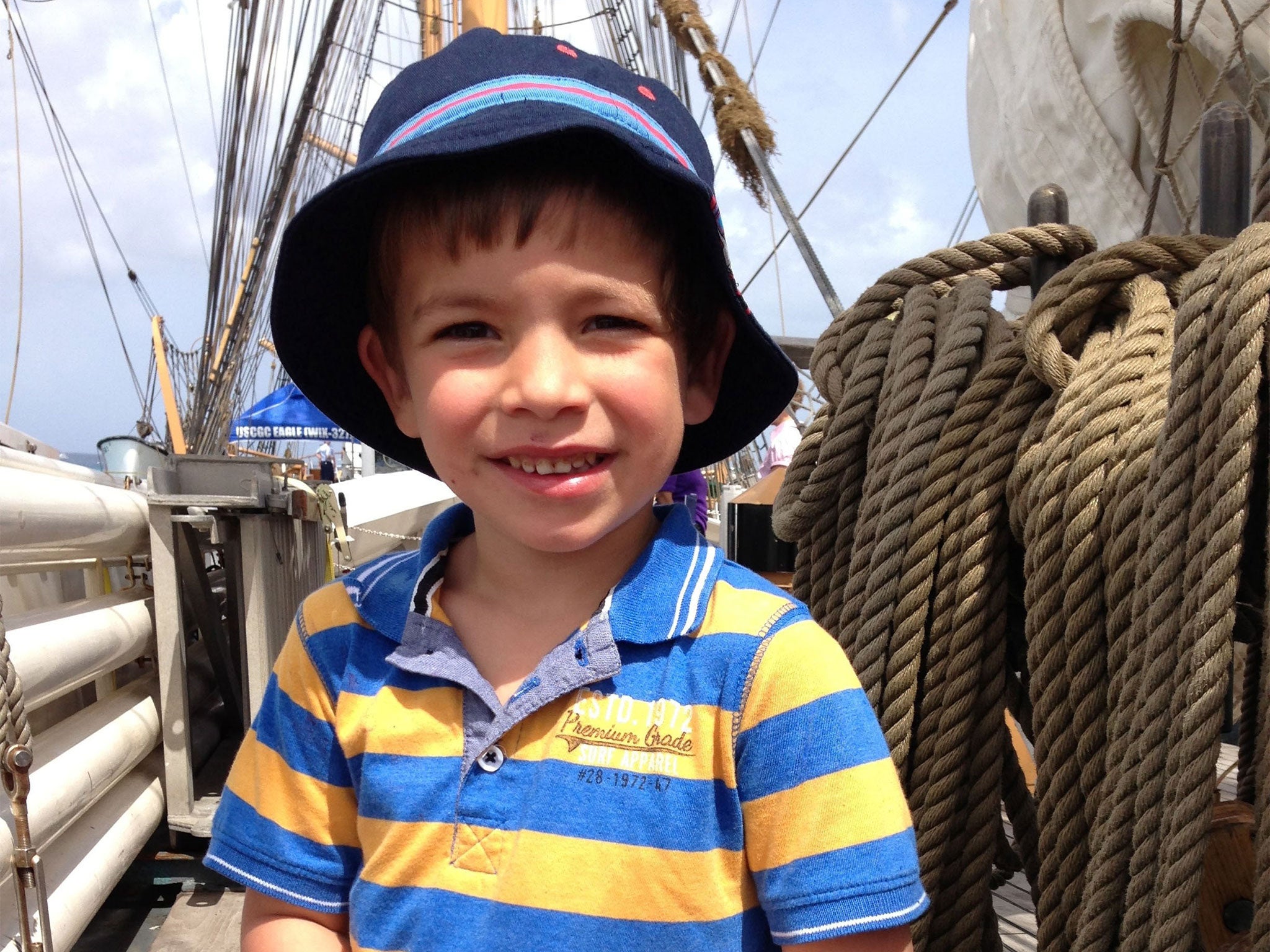 Austen Harrison died days after the mirror fell on him