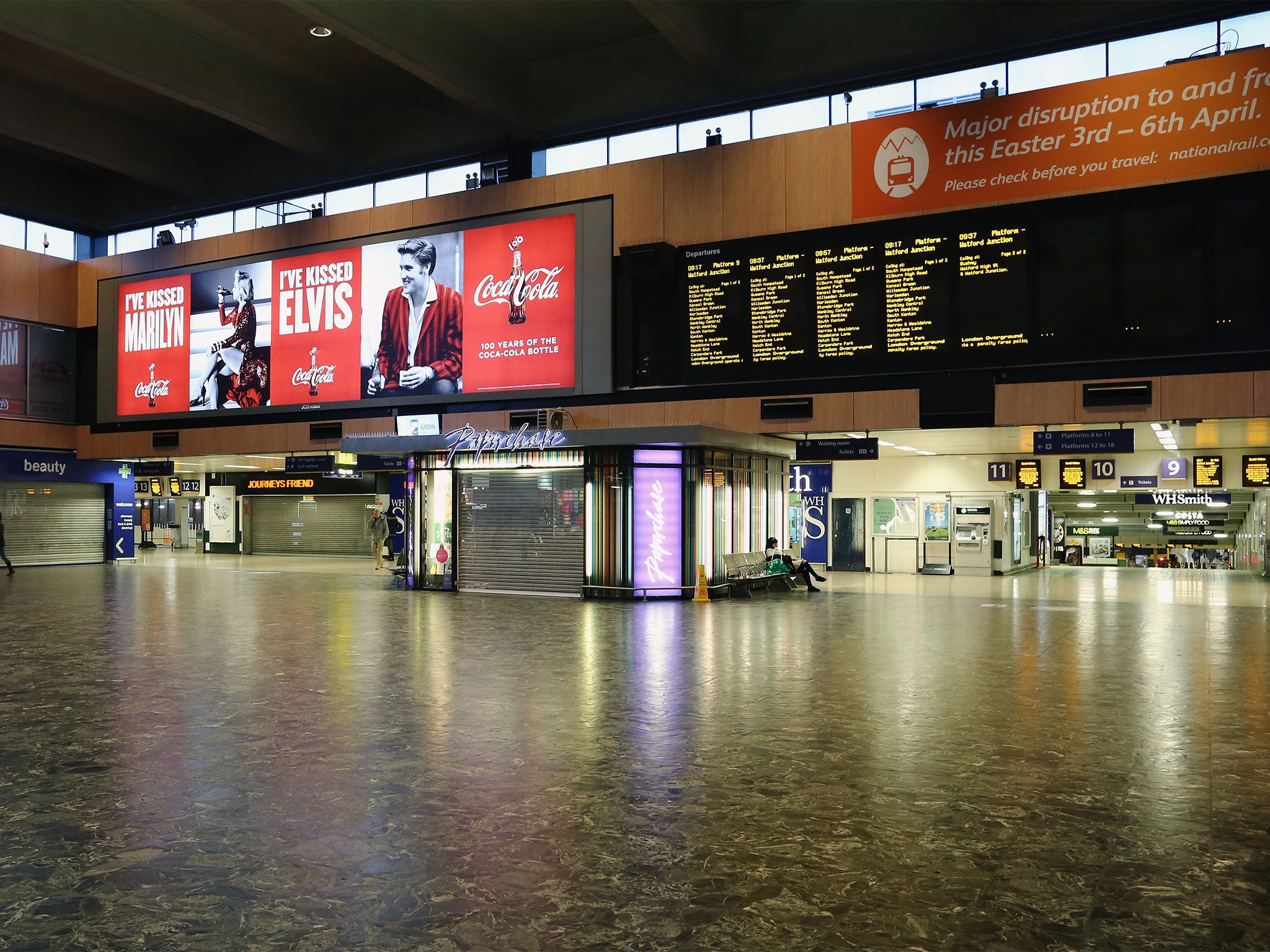 Nicole Sedgebeer was rescued by a homeless man at Euston Station after she missed her last train home