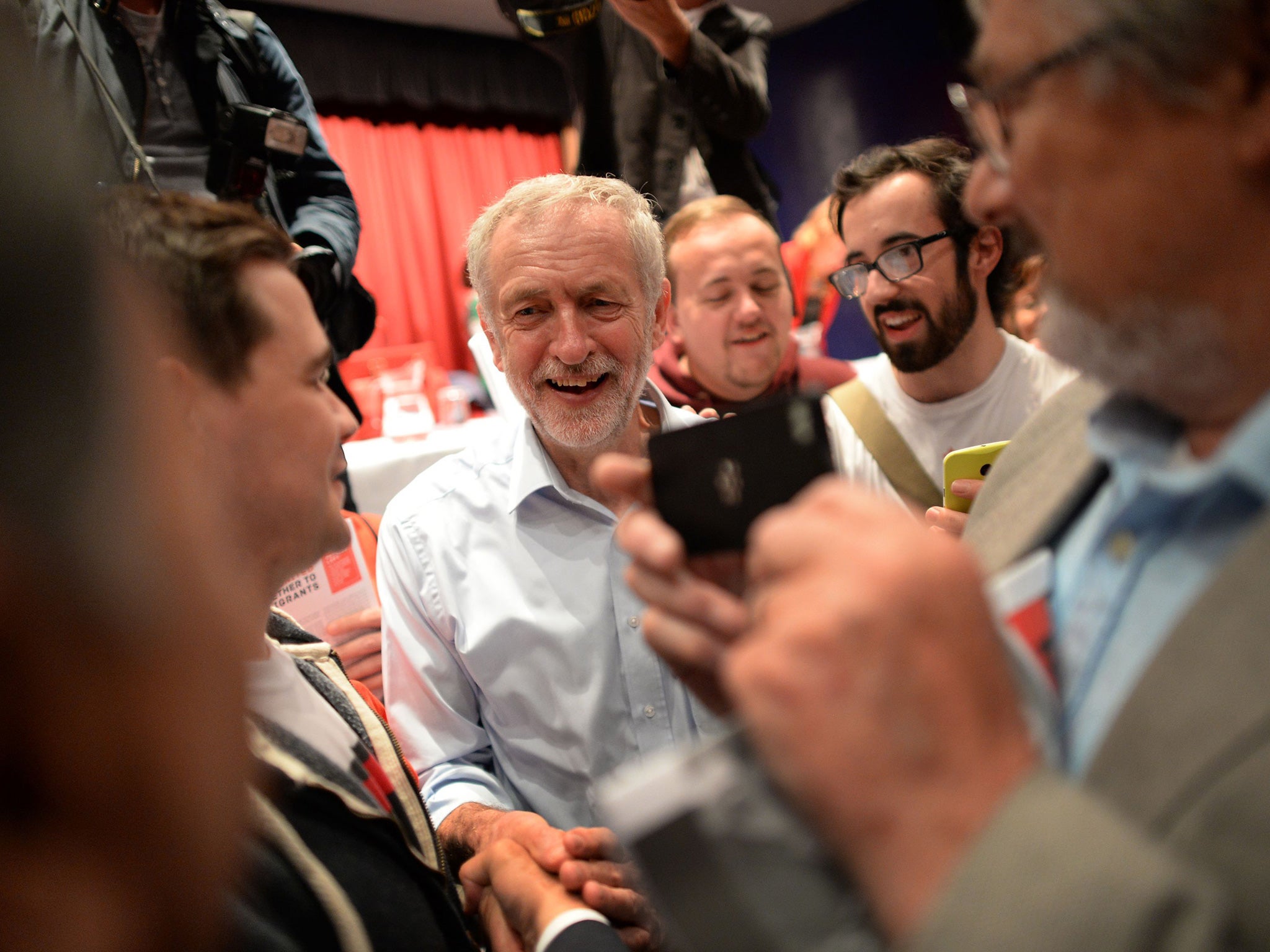 Corbyn secured almost 60% of the vote