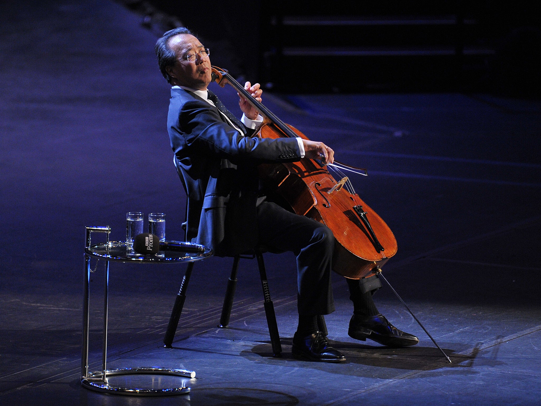 Yo-Yo Ma performs the complete set of J.S. Bach’s Cello Suites at the BBC Proms 2015, in a Late Night Prom on Saturday 5 September