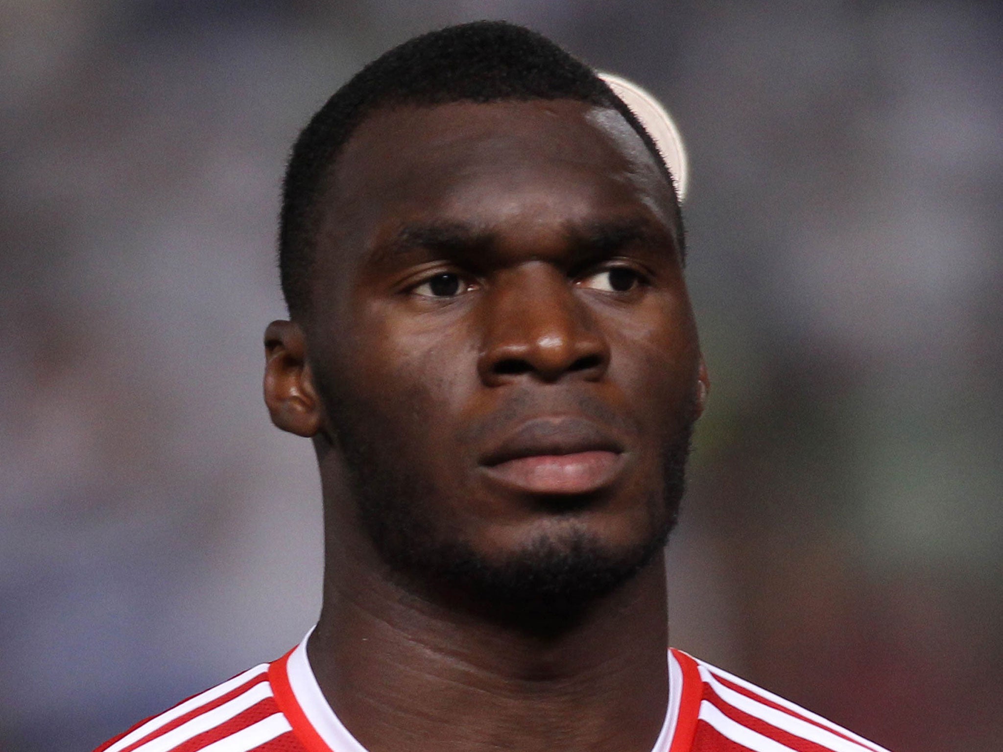 Christian Benteke lines up for Belgium